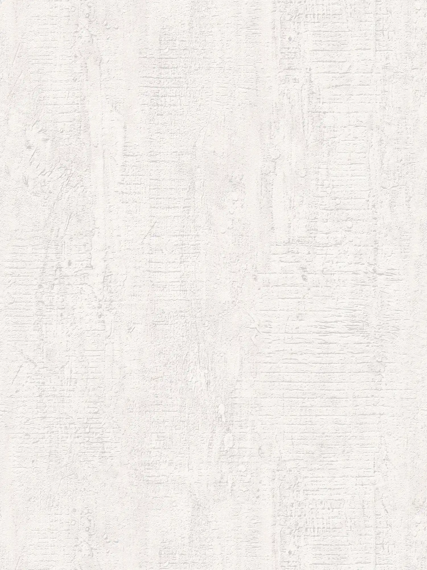 Tapete Betonoptik mit rustikaler Struktur mit rauem Muster – Weiß
