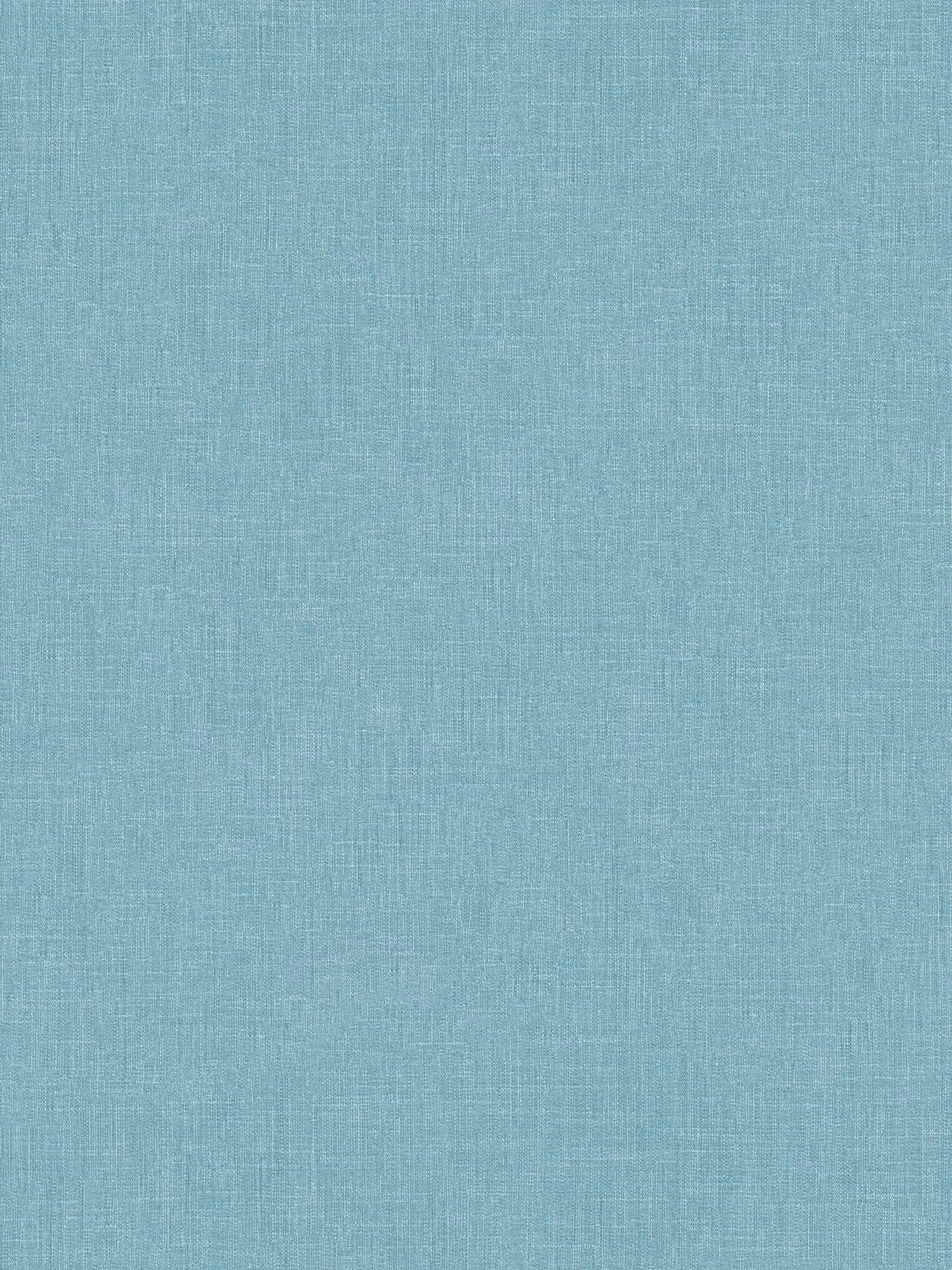         Vliestapete Blau meliert mit Textilstruktur im Bouclé Stil
    