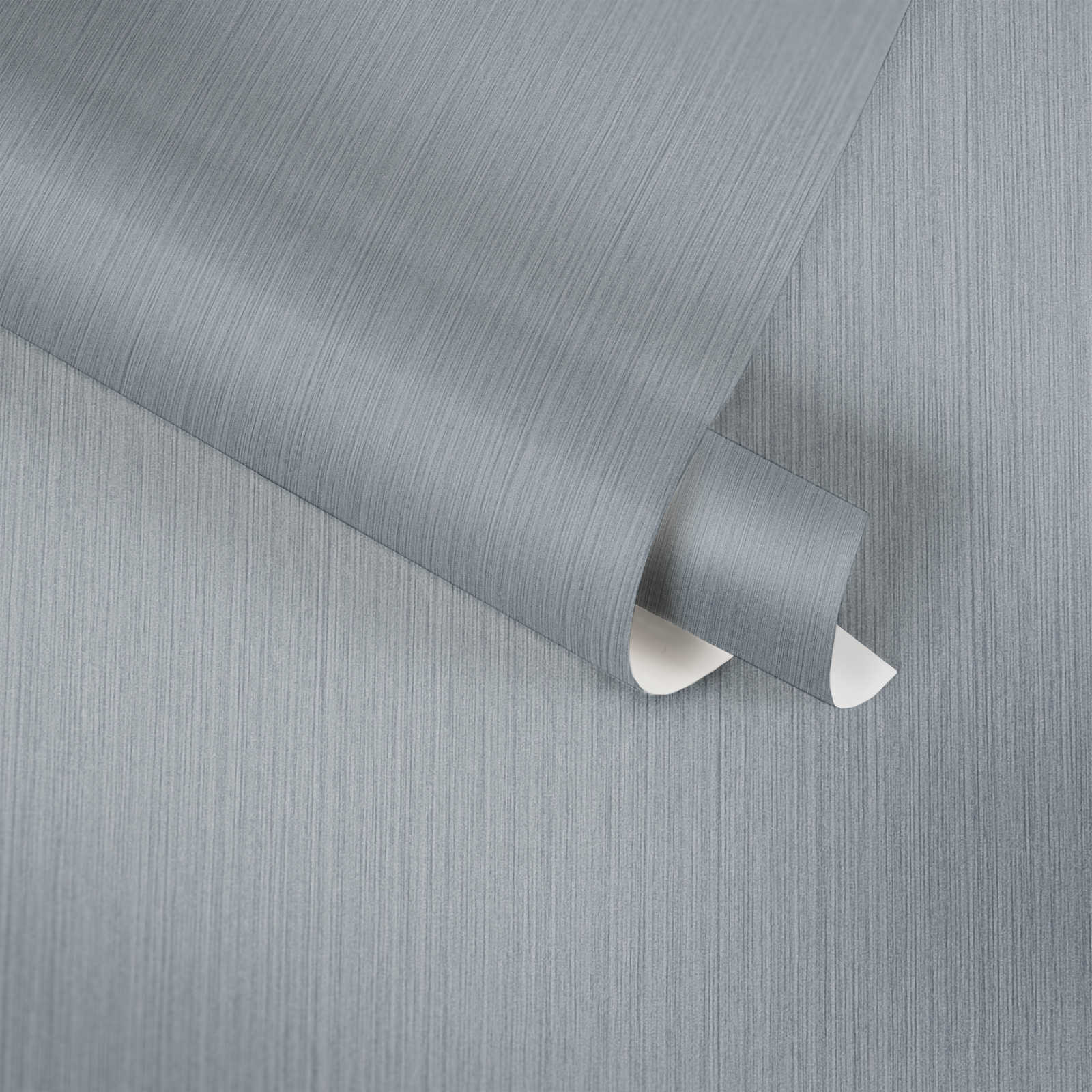             Einfarbige Tapete Grau mit meliertem Textileffekt von MICHALSKY
        