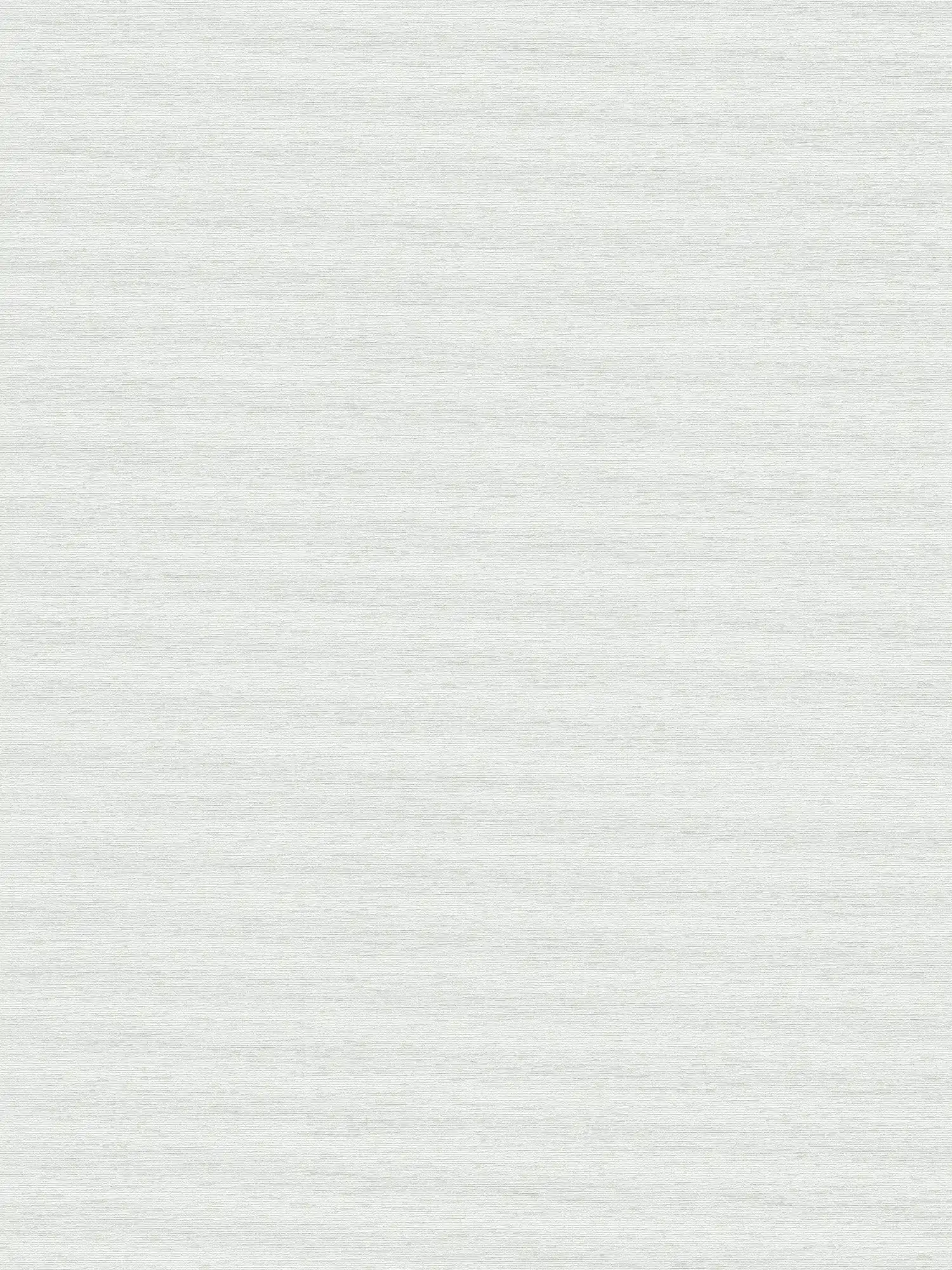 Einfarbige Vliestapete mit Textilstruktur, matt – Grau, Weiß
