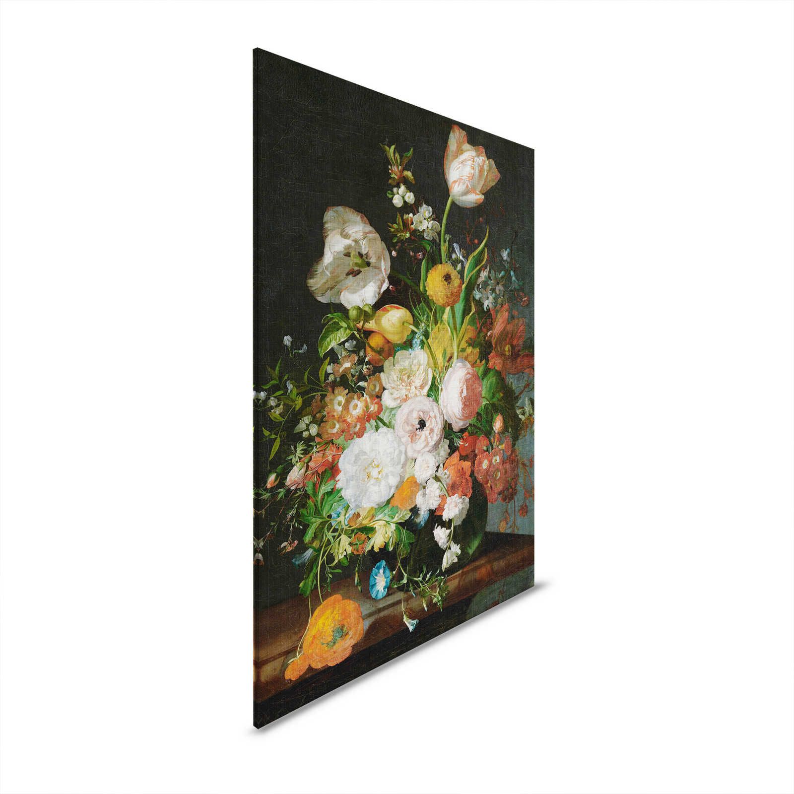         Artists Studio 2 - Leinwandbild Blumen Strauß Gemälde Kunststil – 0,60 m x 0,90 m
    