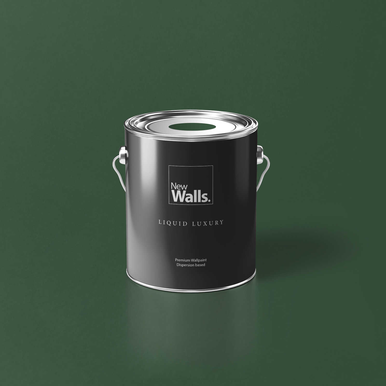 Premium Wandfarbe kräftiges Moosgrün »Gorgeous Green« NW505 – 2,5 Liter
