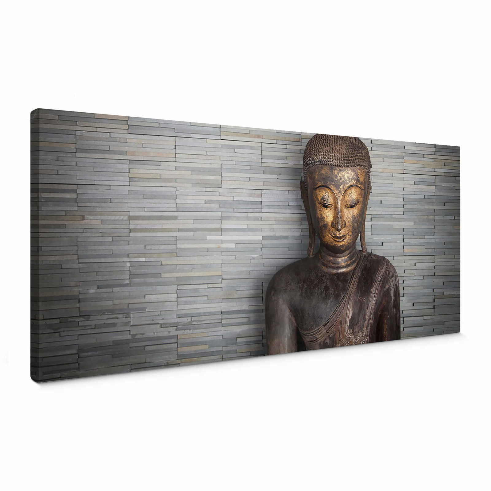         Leinwandbild quadratisch Buddha – 1,00 m x 0,40 m
    
