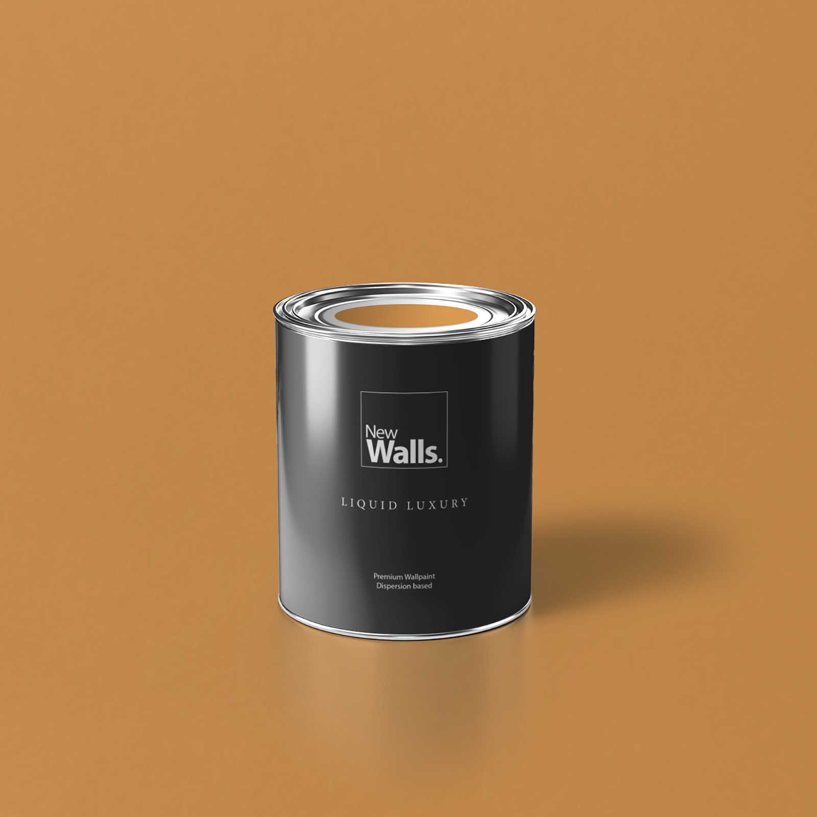         Premium Wandfarbe warmherziges Orange »Beige Orange/Sassy Saffron« NW813 – 1 Liter
    