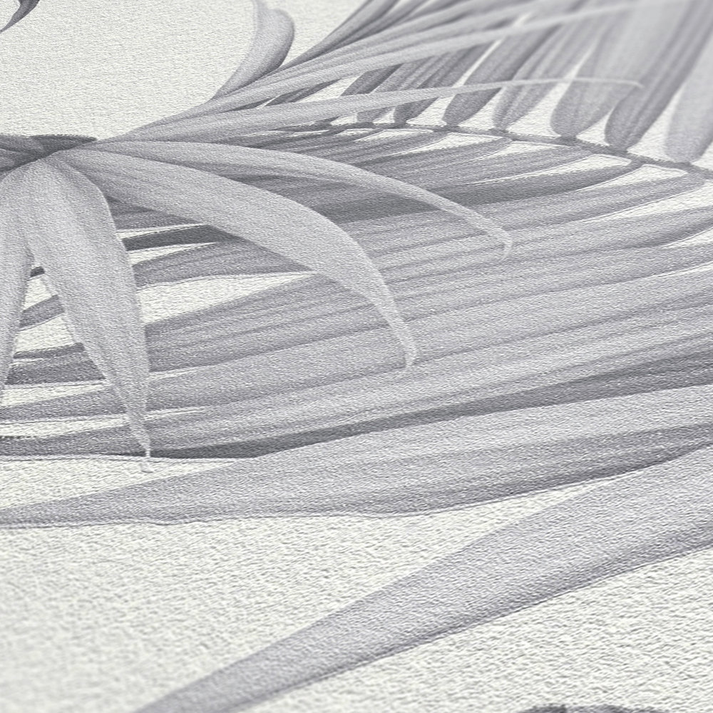             Vliestapete graues Blätter-Muster von MICHALSKY – Grau
        