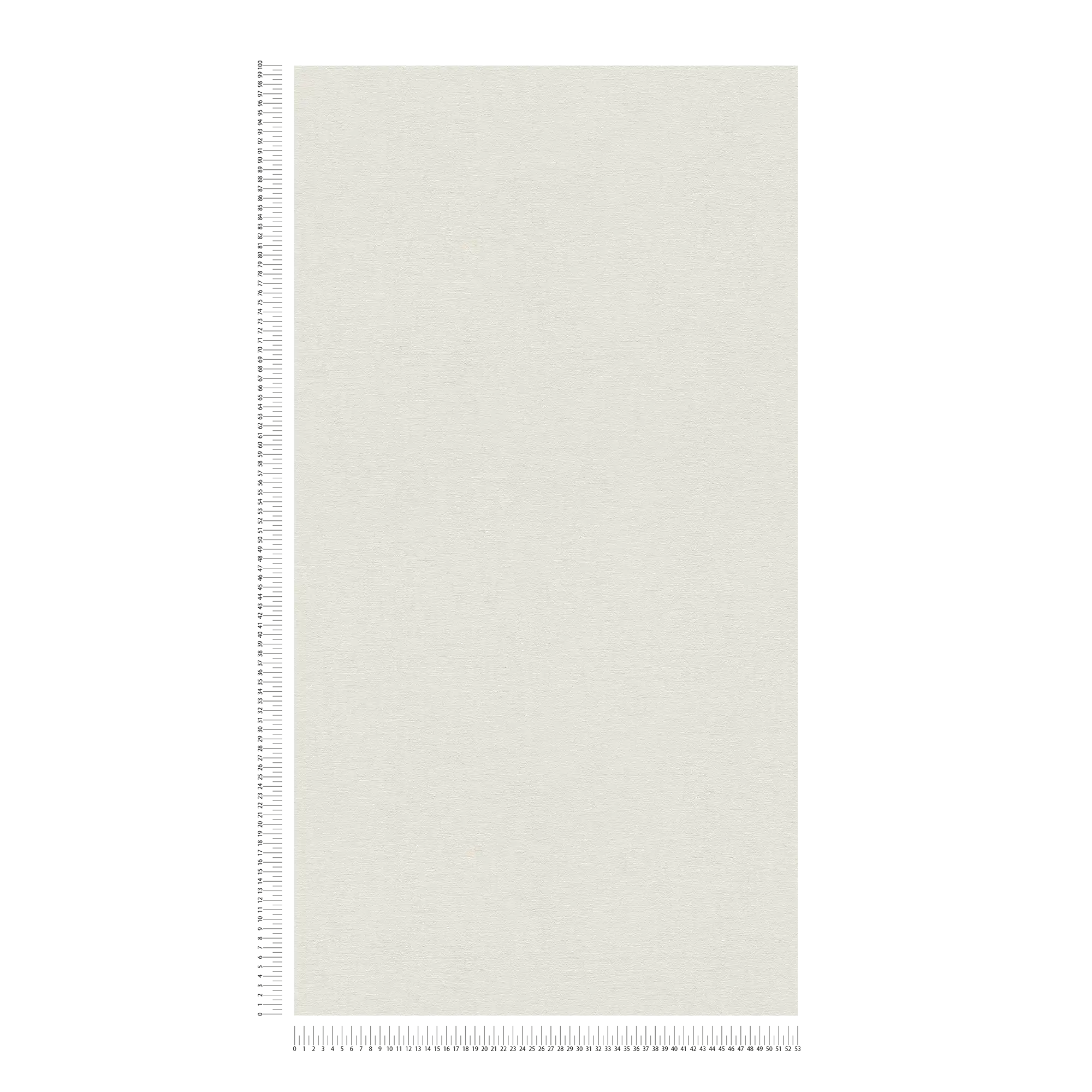             Einfarbige Vliestapete mit Textilbemusterung – Weiß, Hellgrau
        