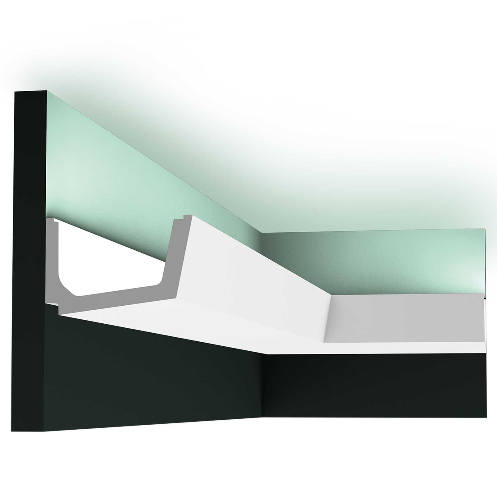 Moderne Zierleiste für indirekte Beleuchtung Samarkand – C357
