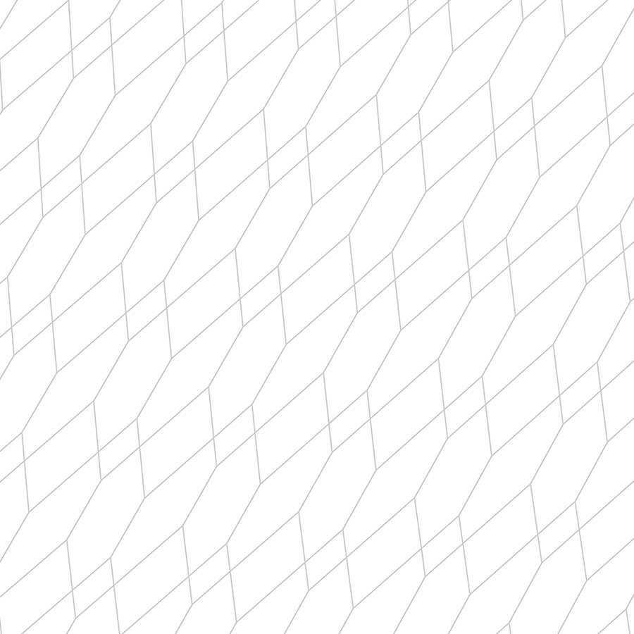 Design Fototapete Sechseck Muster grau auf Strukturvlies
