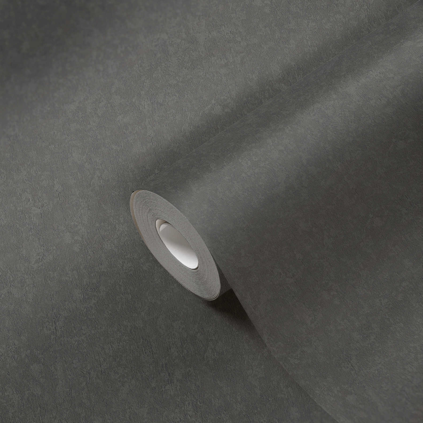             Einfarbige Tapete leicht strukturiert – Grau
        