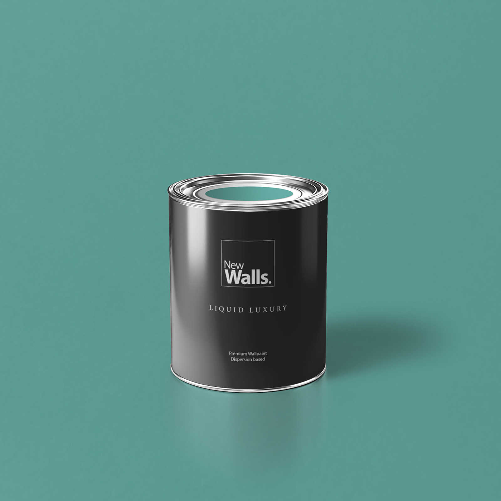 Premium Wandfarbe strahlendes Mint »Expressive Emerald« NW407 – 1 Liter
