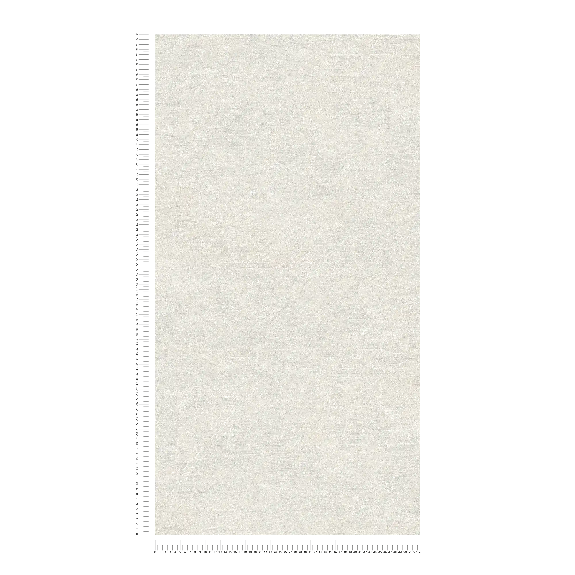             Cremeweiße Tapete mit dezenter Marmorierung – Weiß, Grau
        