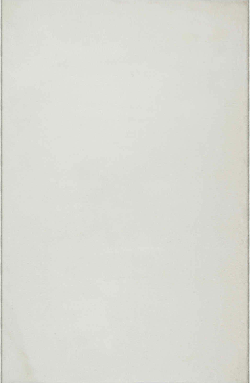             Sanfter Hochflor Teppich in Creme – 100 x 50 cm
        