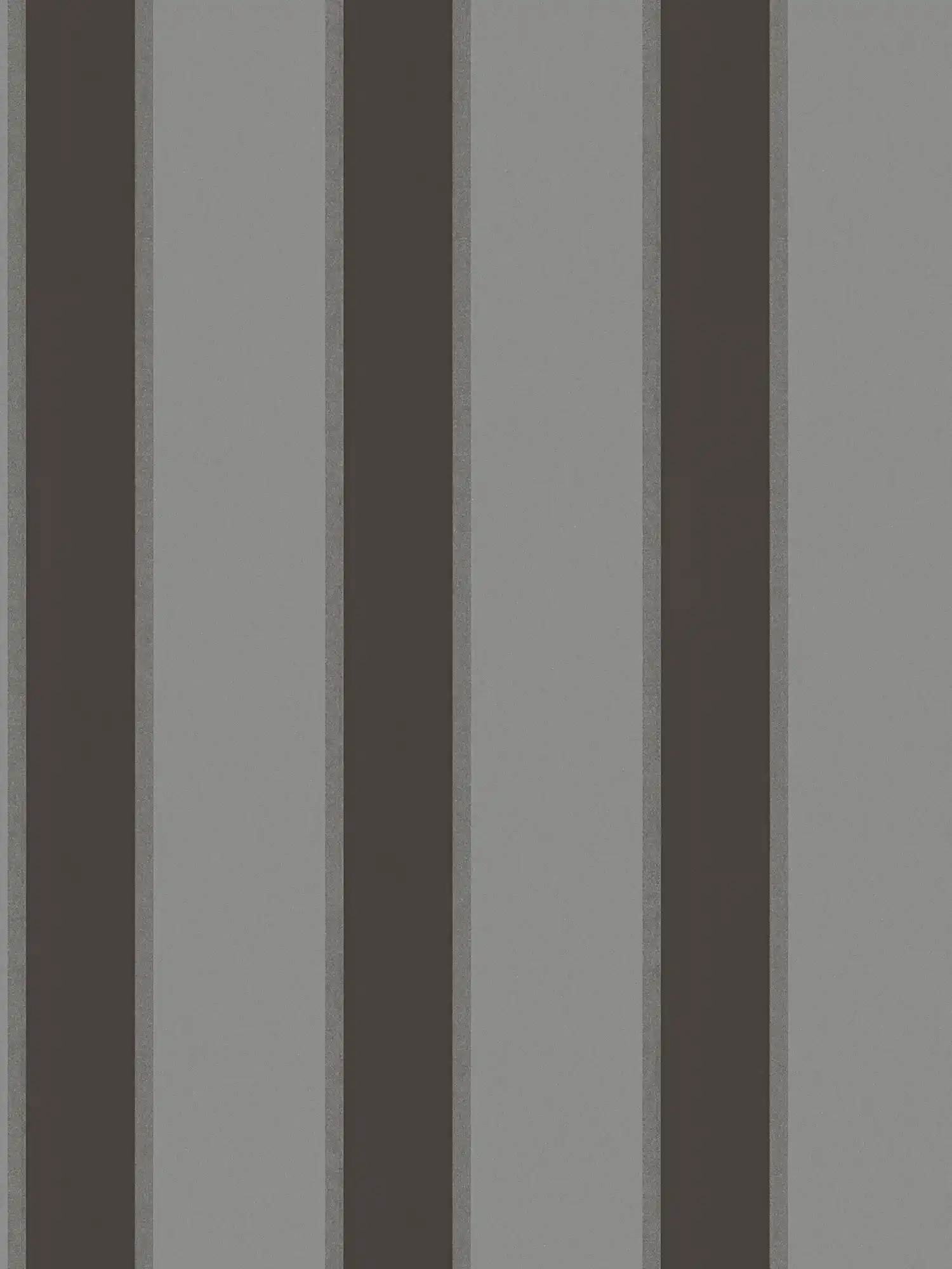         Metallic Tapete mit Streifen Muster – Grau, Schwarz
    