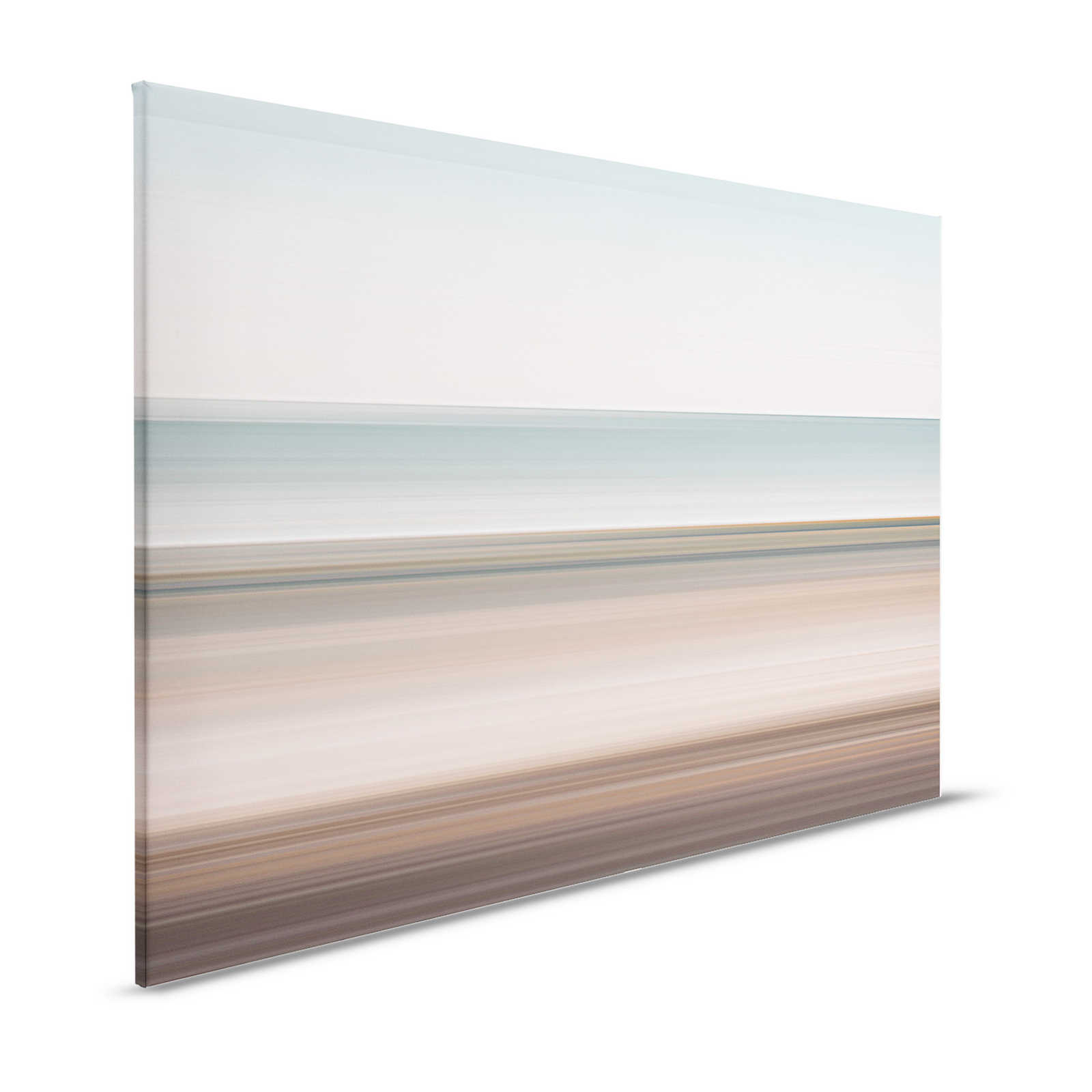 Horizon 2 - Leinwandbild abstrakte Landschaft mit Liniendesign – 1,20 m x 0,80 m
