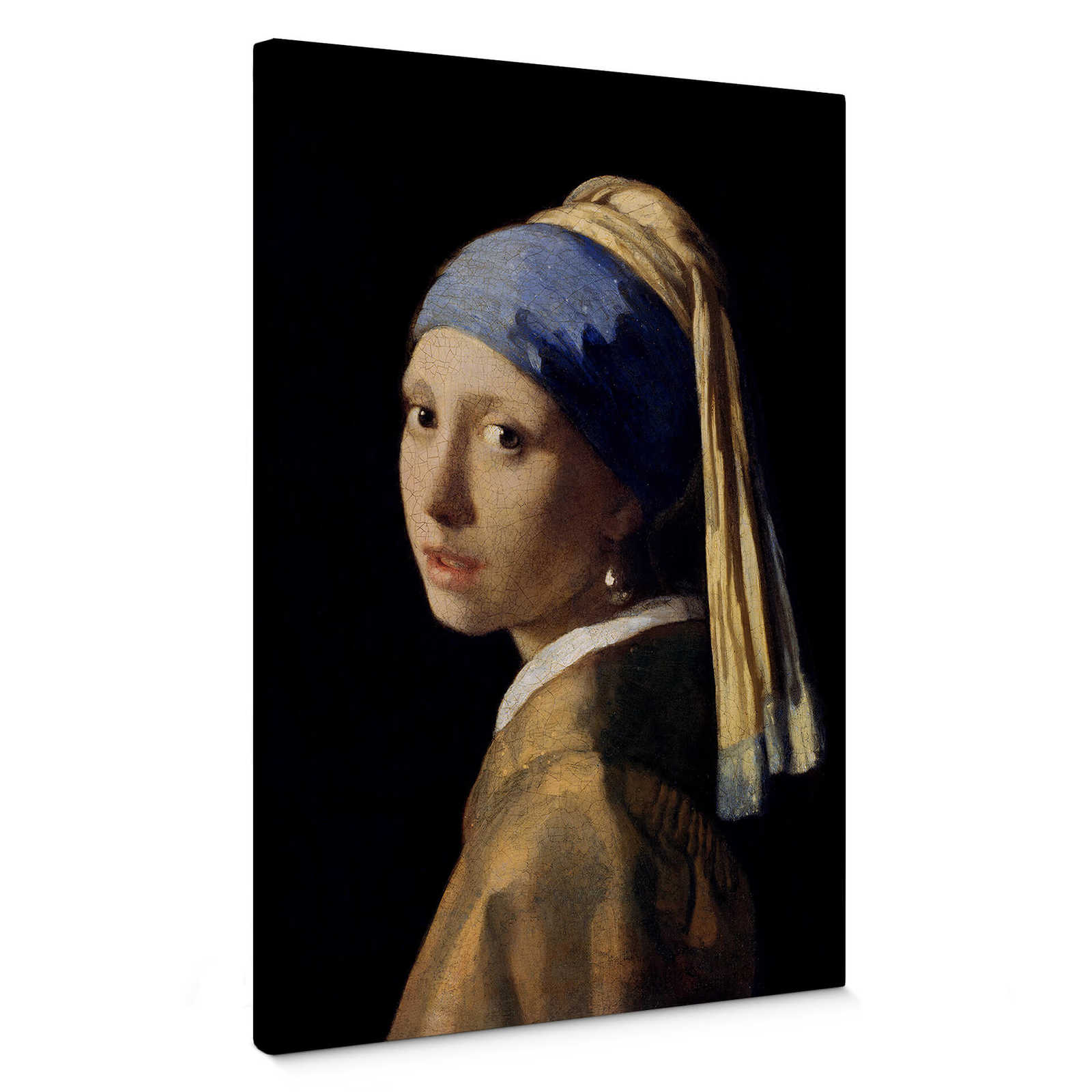 Leinwandbild "Das Mädchen mit dem Perlenohrring" von Dürer – 0,50 m x 0,70 m
