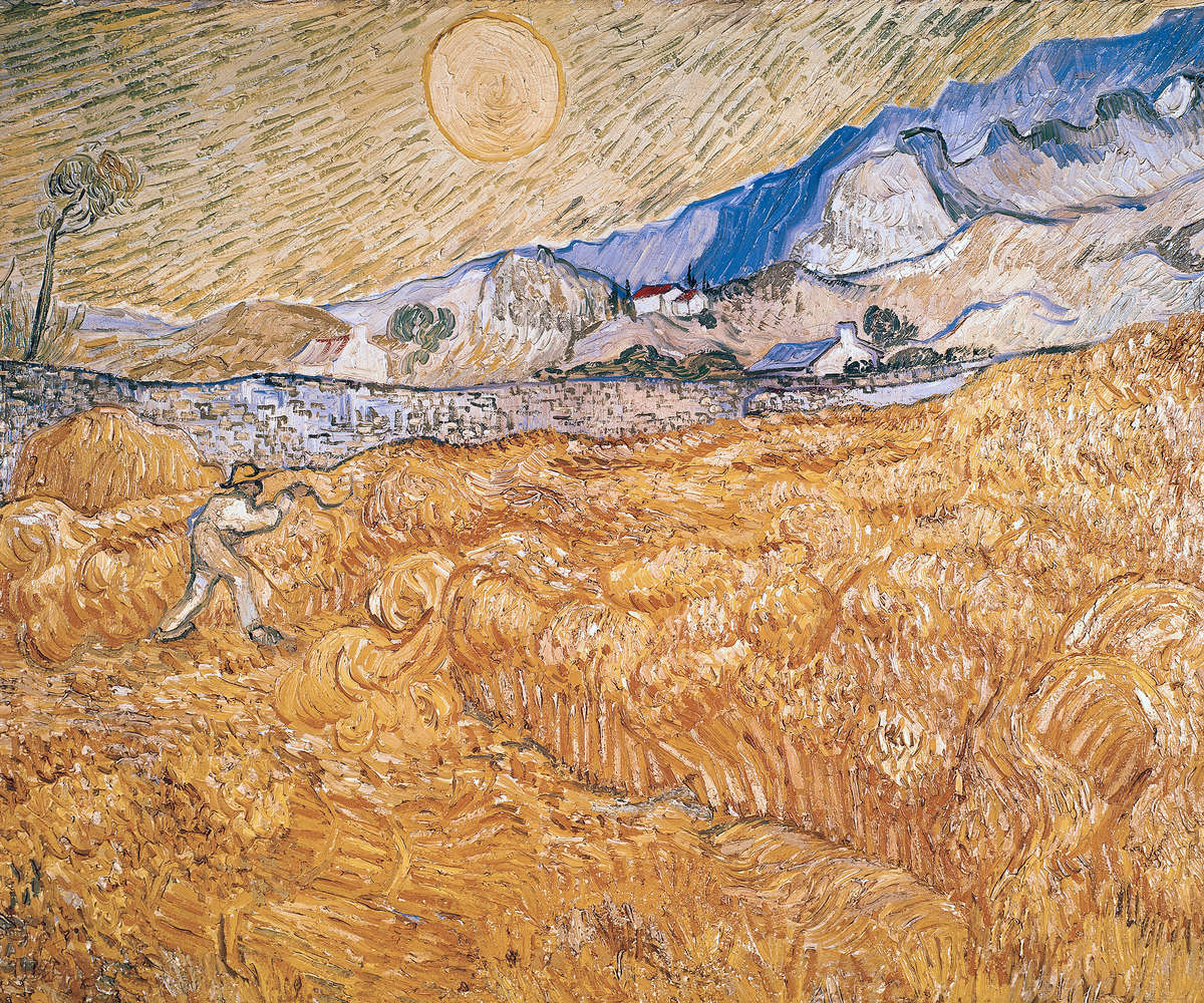             Fototapete "Der Harvester" von Vincent van Gogh
        