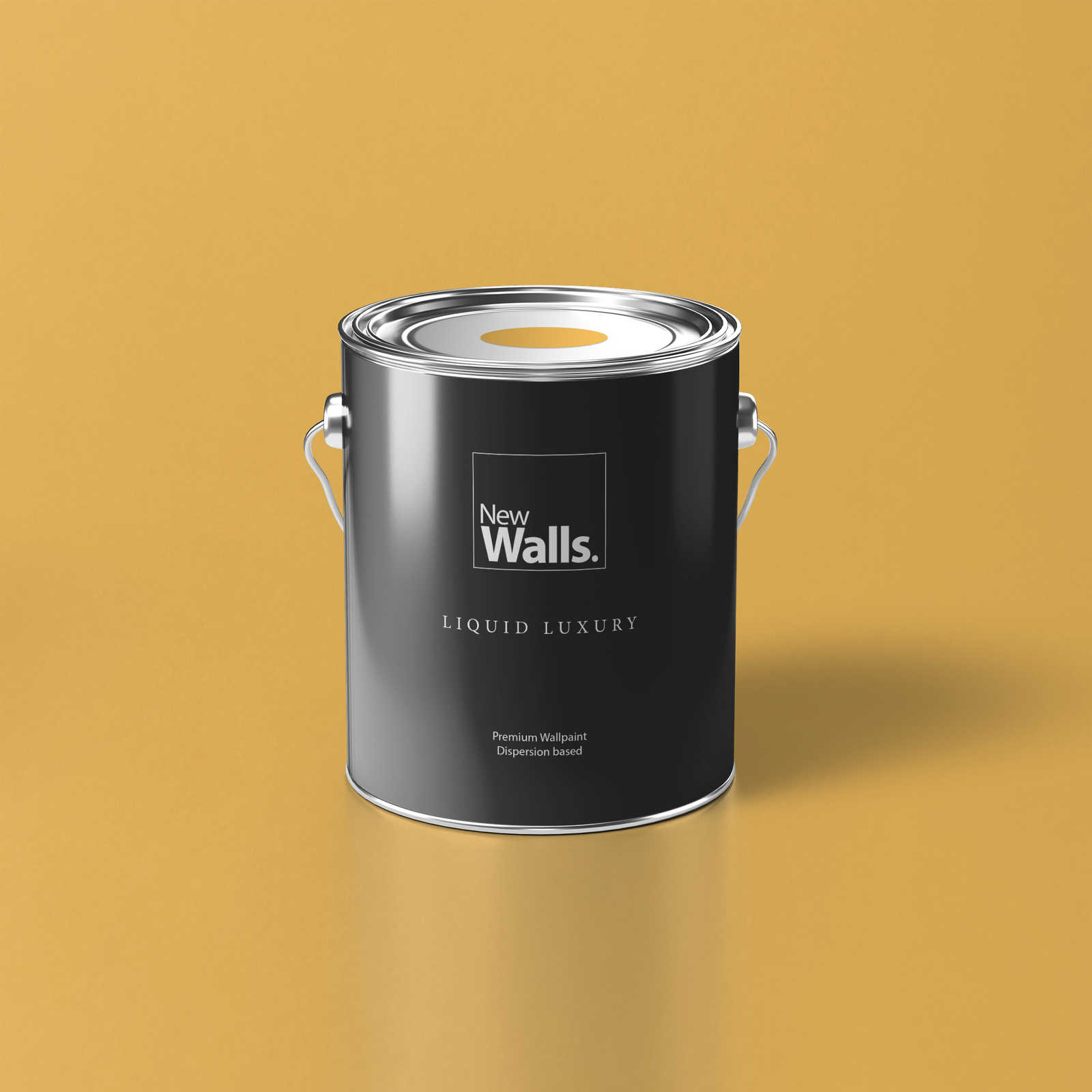 Premium Wandfarbe anregendes Sonnengelb »Juicy Yellow« NW805 – 5 Liter
