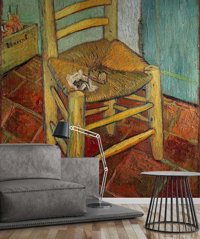             Fototapete "Vincents Stuhl" von Vincent van Gogh
        
