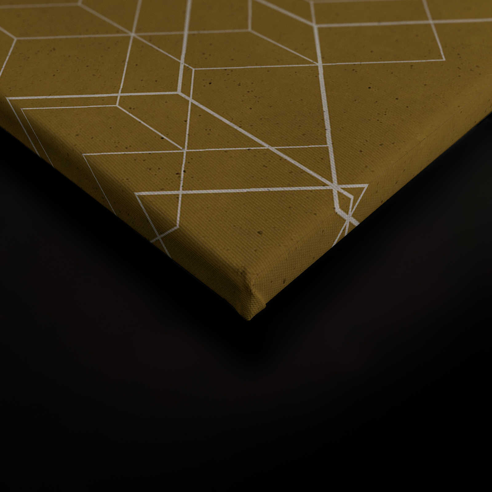            Leinwandbild geometrisches Muster – 0,90 m x 0,60 m
        