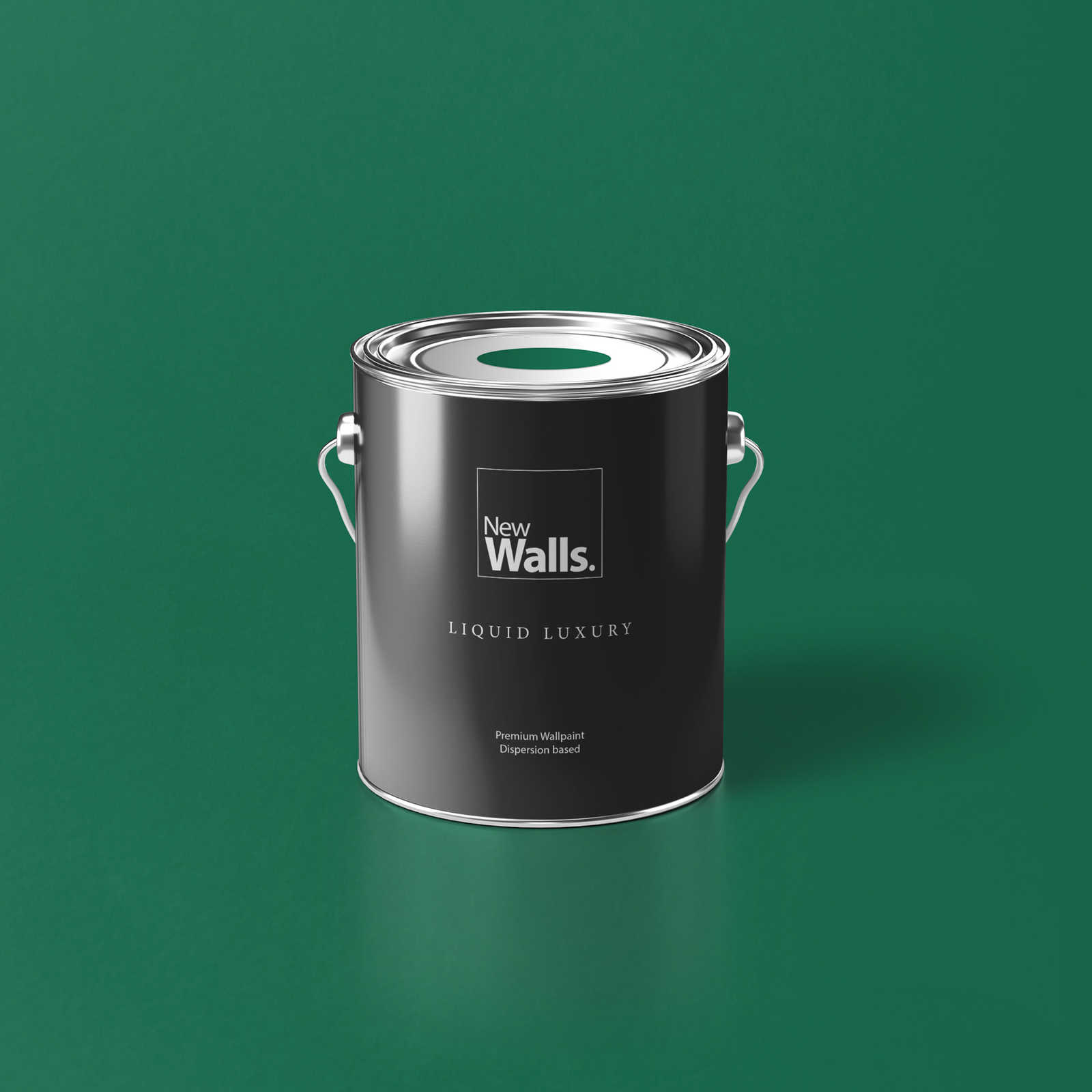 Premium Wandfarbe natürliches Flaschengrün »Gorgeous Green« NW500 – 2,5 Liter
