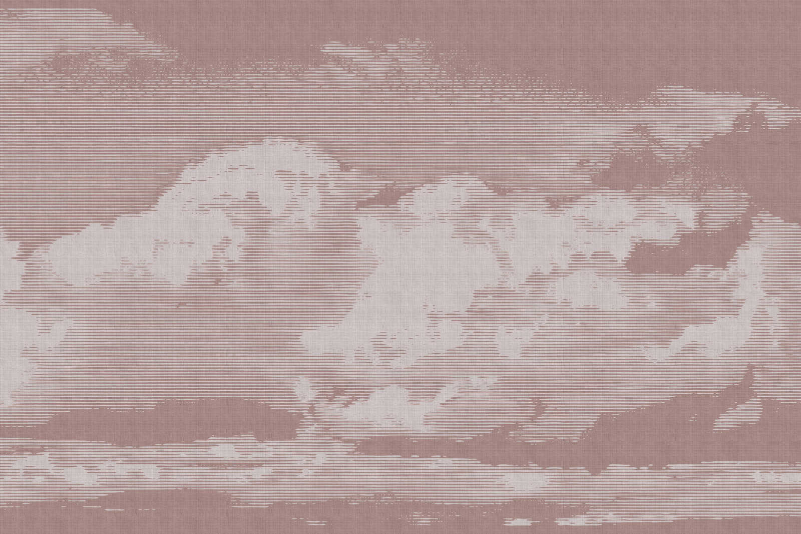             Clouds 3 - Himmlisches Leinwandbild mit Wolkenmotiv - Naturleinen Optik – 1,20 m x 0,80 m
        