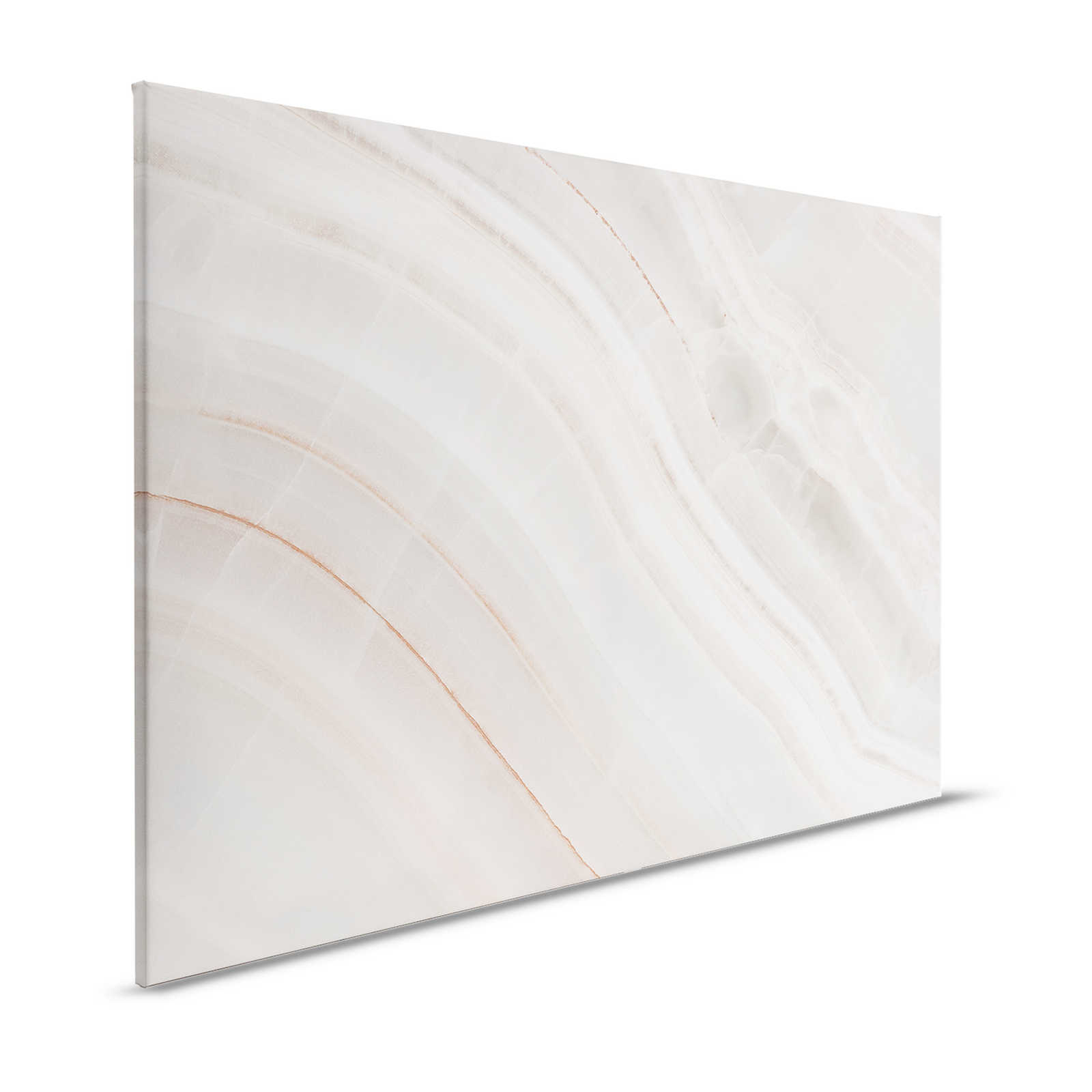 Marmor Leinwandbild mit marmorierter Steinplatte – 1,20 m x 0,80 m
