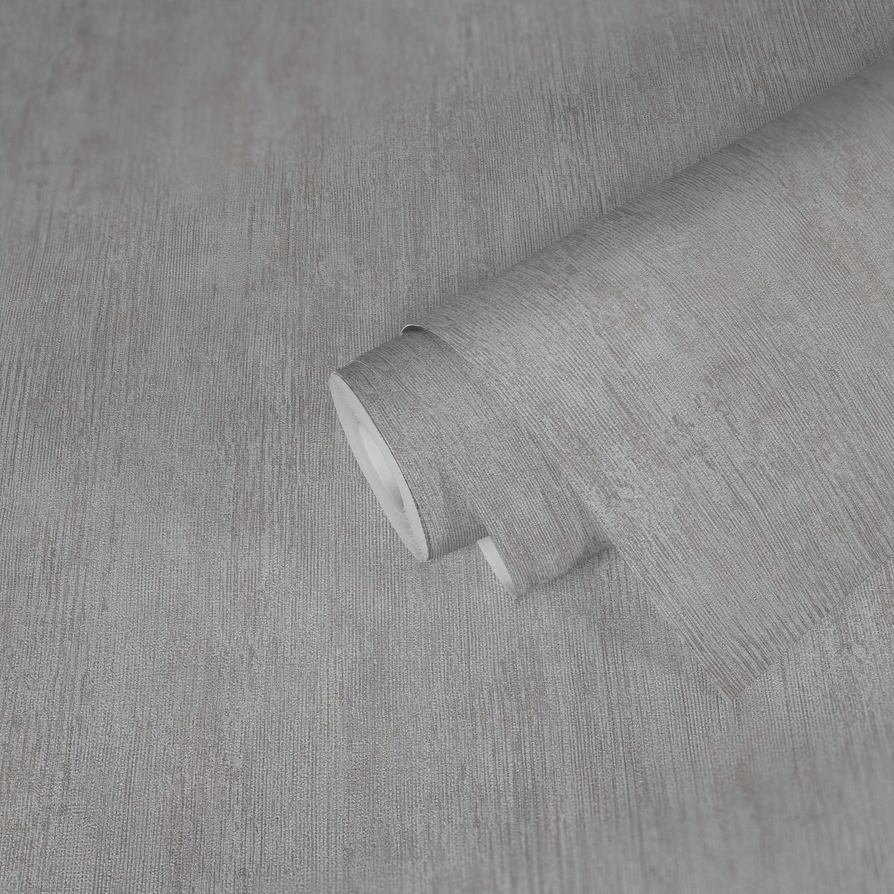             Unitapete Riefen-Design, Industrial Style – Grau, Weiß
        