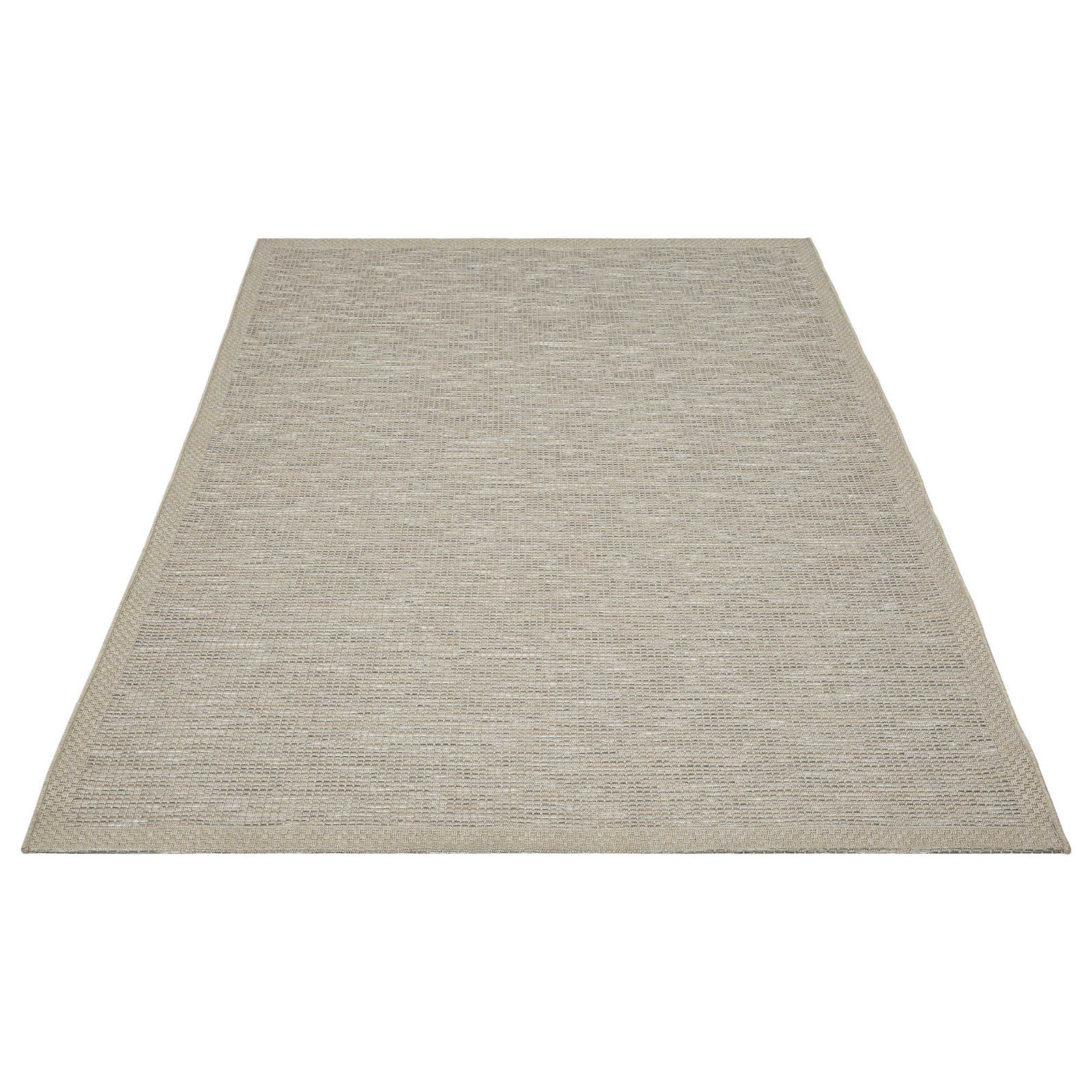 Flachgewebe Outdoor Teppich in Greige – 280 x 200 cm
