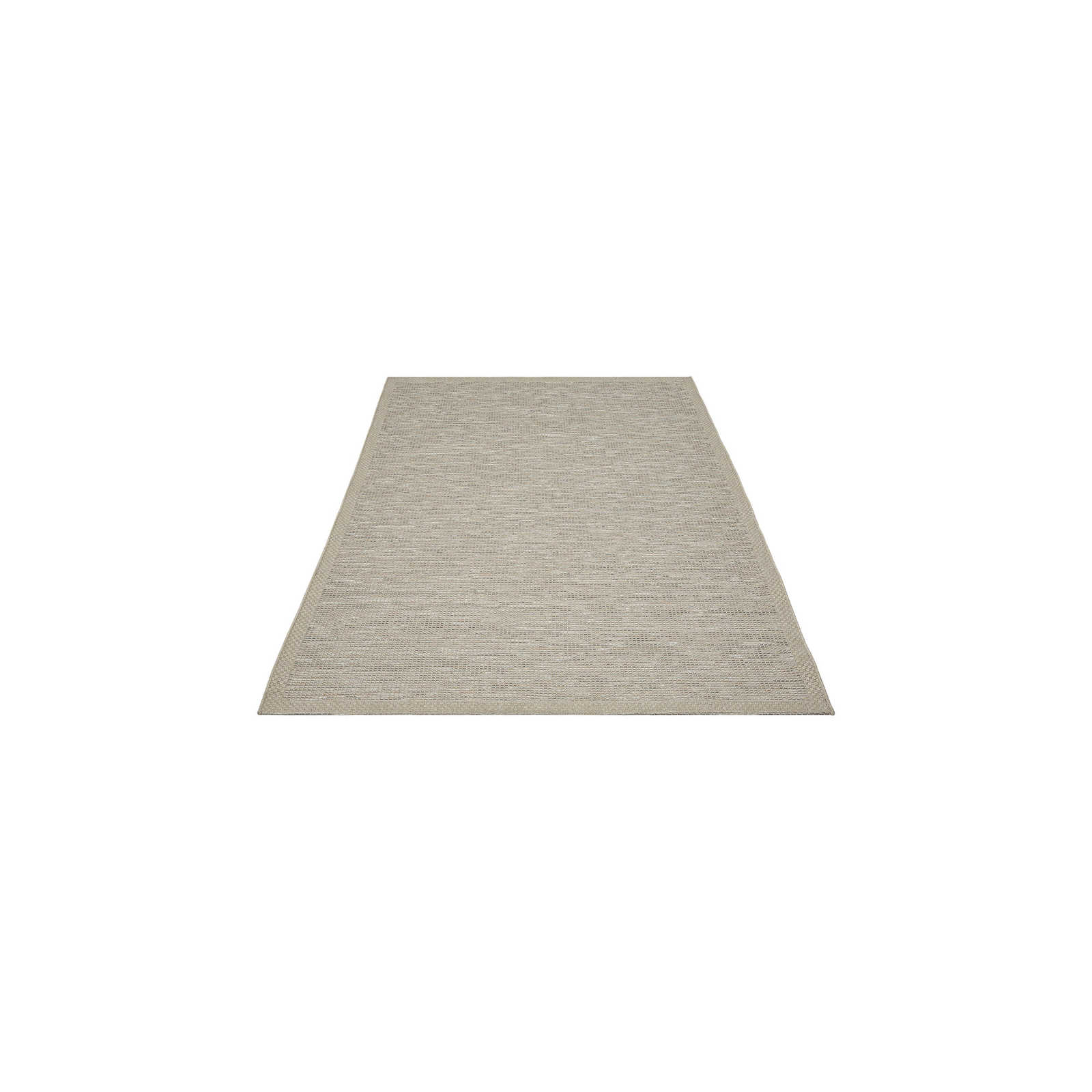 Flachgewebe Outdoor Teppich in Greige – 160 x 120 cm
