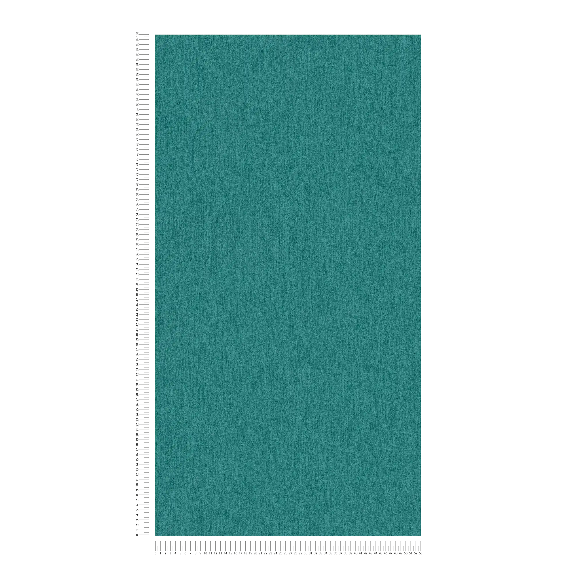             Uni Tapete in matt & einfarbig mit Struktur Optik – Petrol, Blau
        