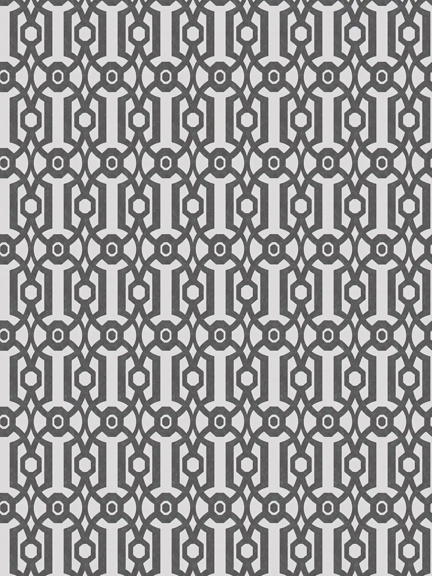         Vliestapete mit Grafik-Muster modern – Schwarz, Weiß
    