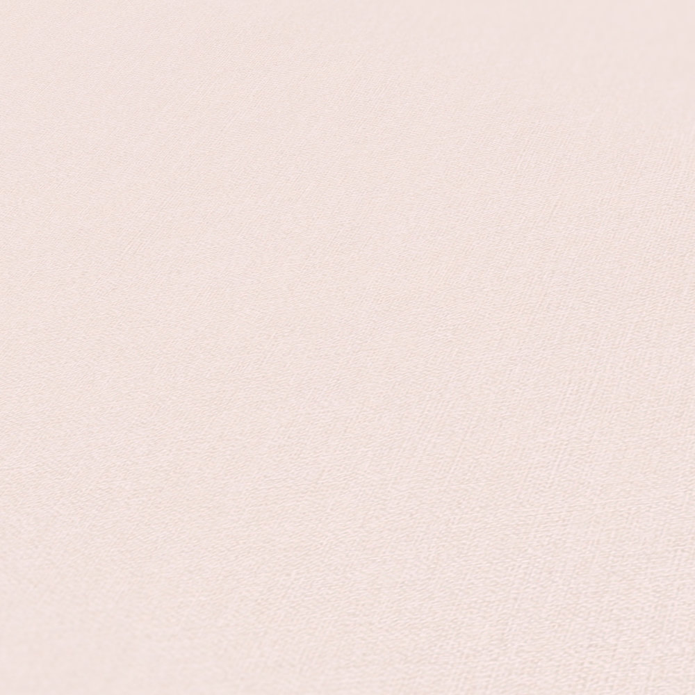             Einfarbige Uni Tapete mit leichter Strukturoptik – Rosa
        