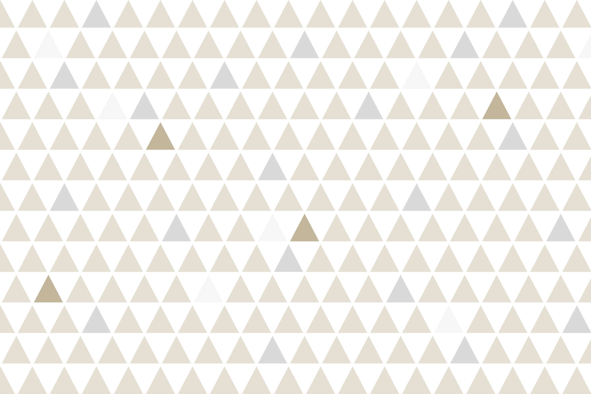             Design Fototapete kleine Dreiecke gelb auf Premium Glattvlies
        