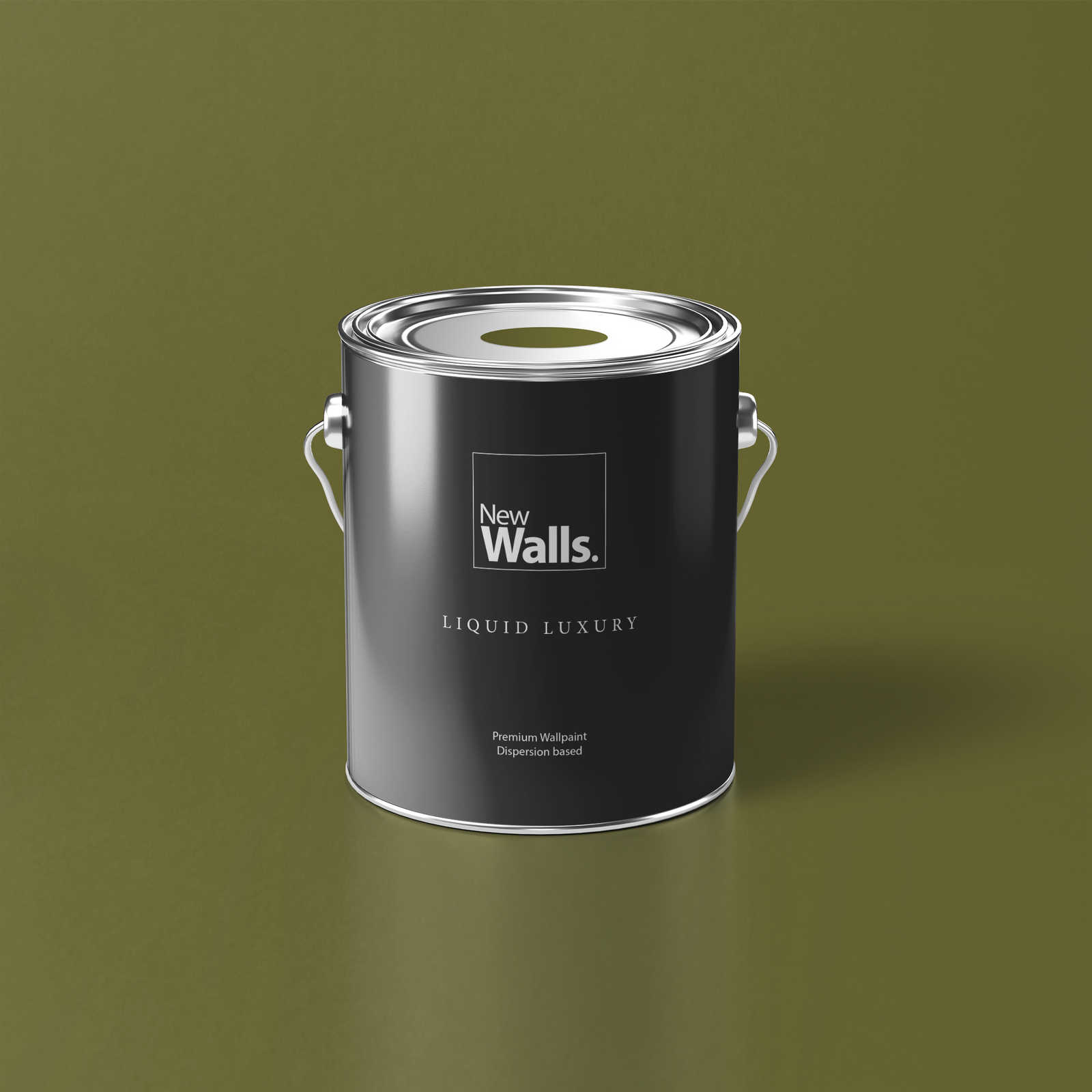 Premium Wandfarbe natürliches Waldgrün »Lucky Lime« NW609 – 5 Liter
