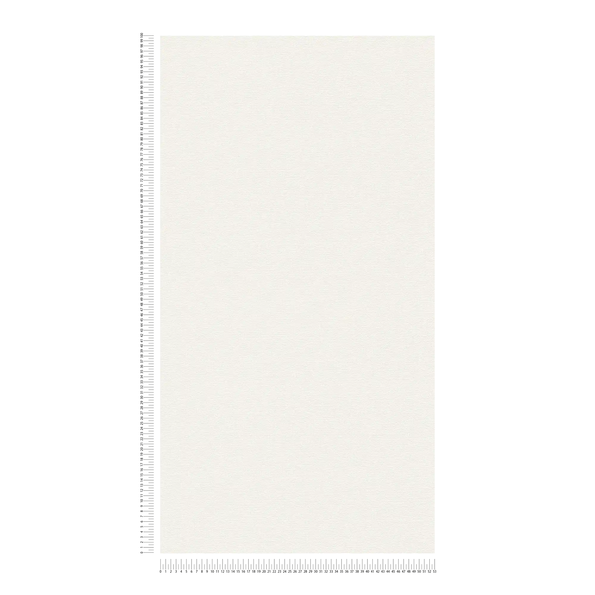             Leicht strukturierte Vliestapete einfarbig – Weiß
        