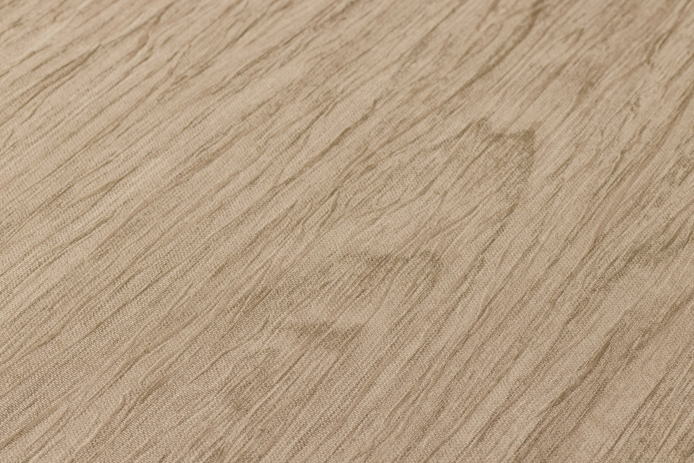             VERSACE Home Tapete realistische Holz Optik – Beige, Braun
        