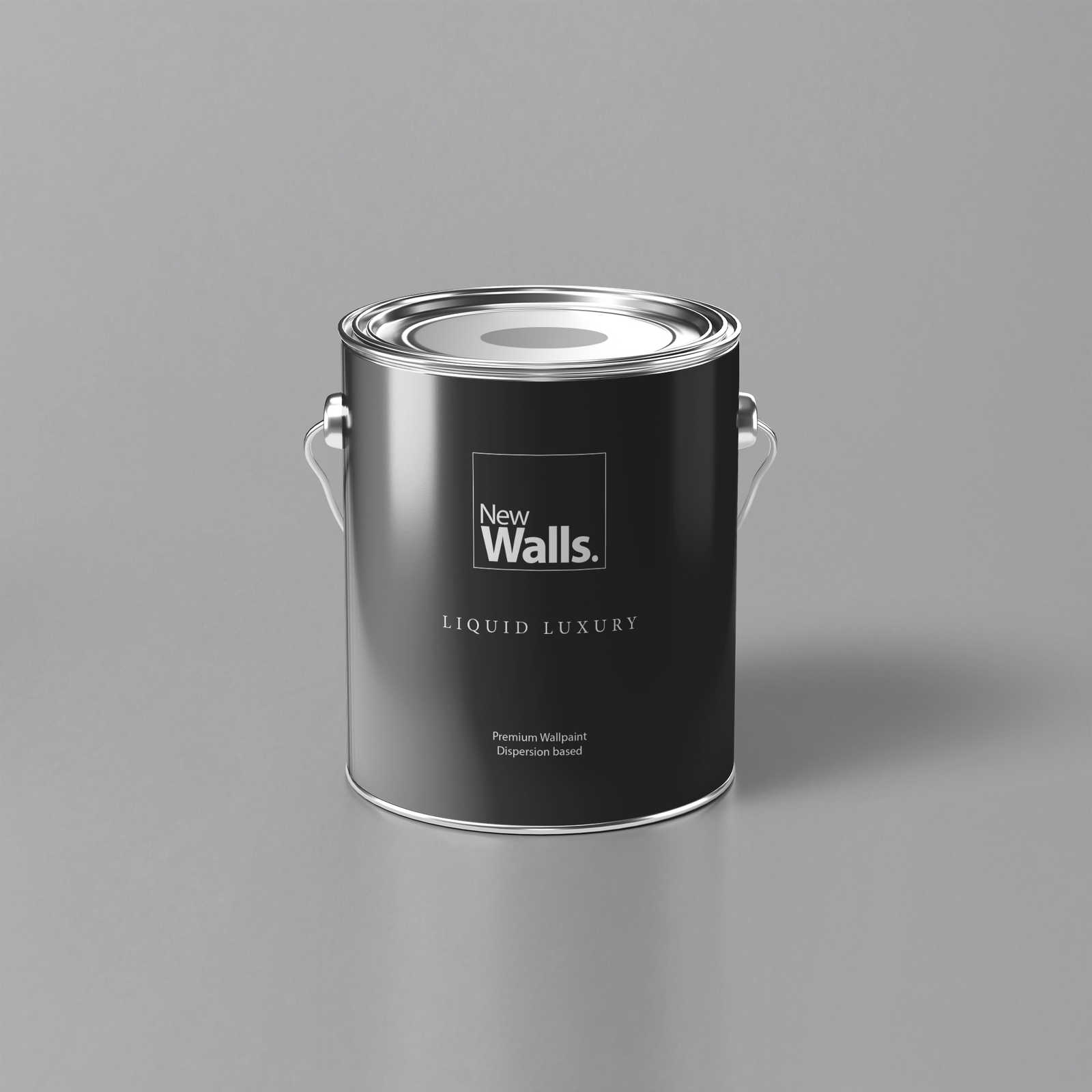 Premium Wandfarbe ausgeglichenes Silber »Industrial Grey« NW101 – 5 Liter
