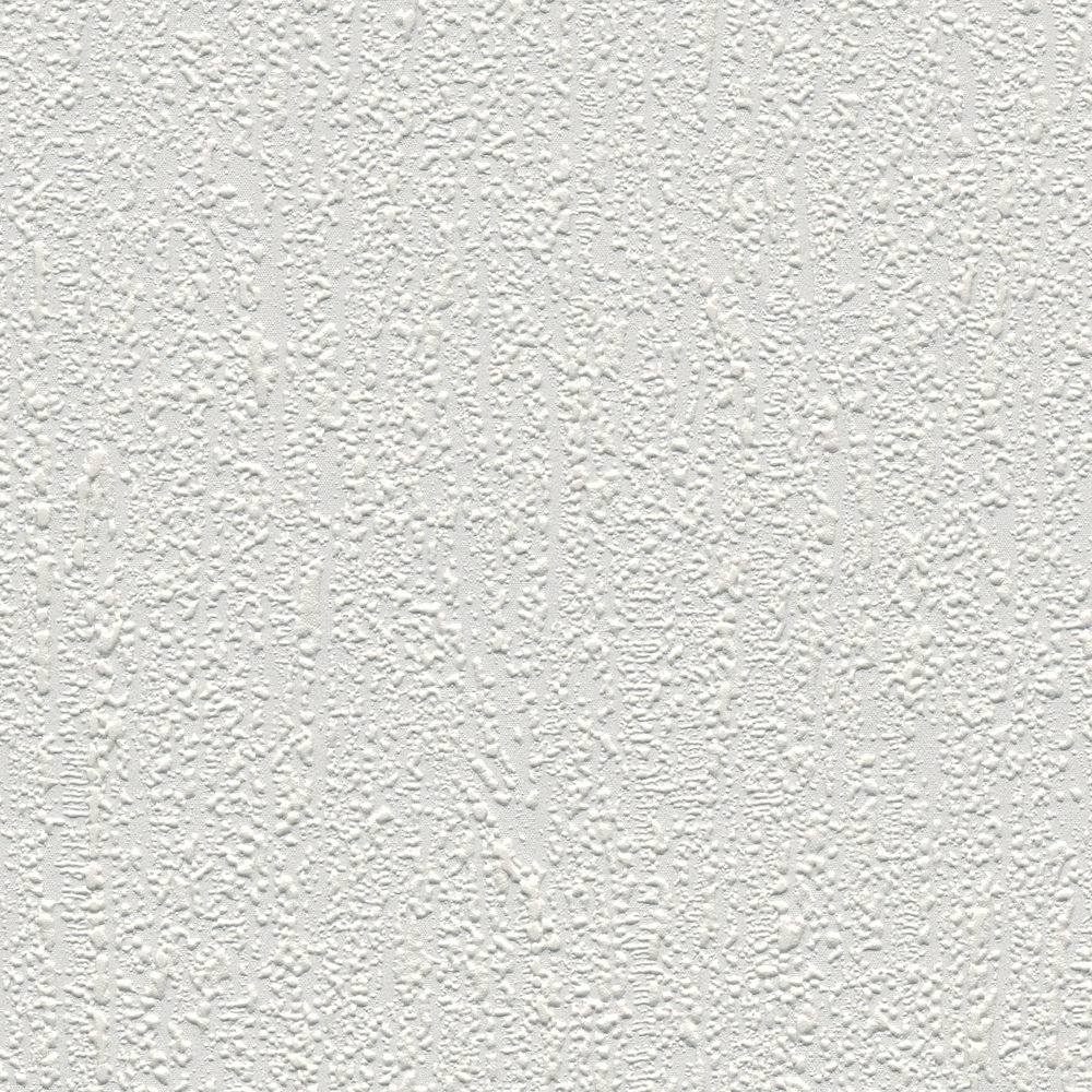             Überstreichbare Vliestapete im Raufaser Design – Weiß
        