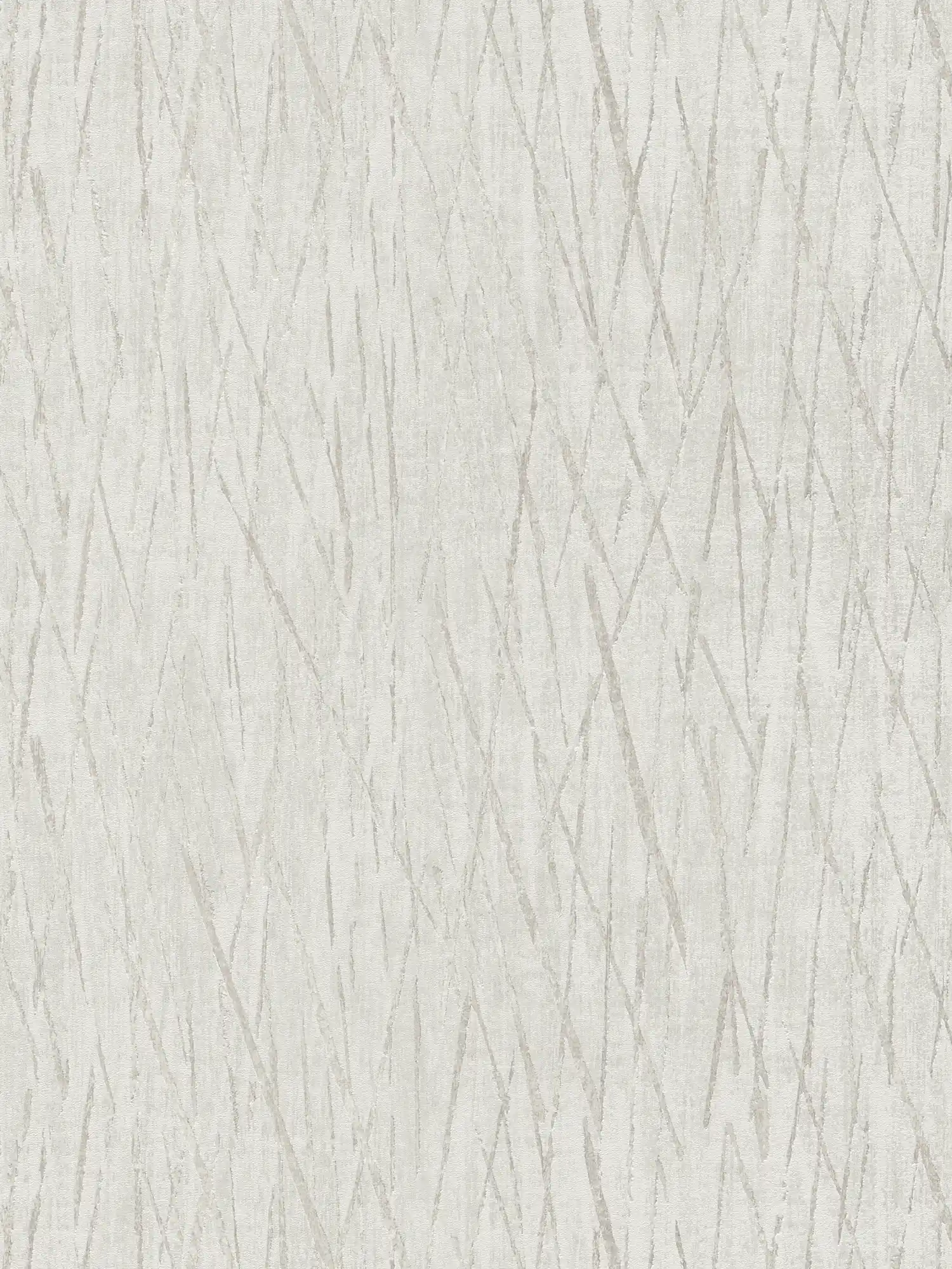 Naturdesign Tapete meliert mit Metallic Farbe – Grau
