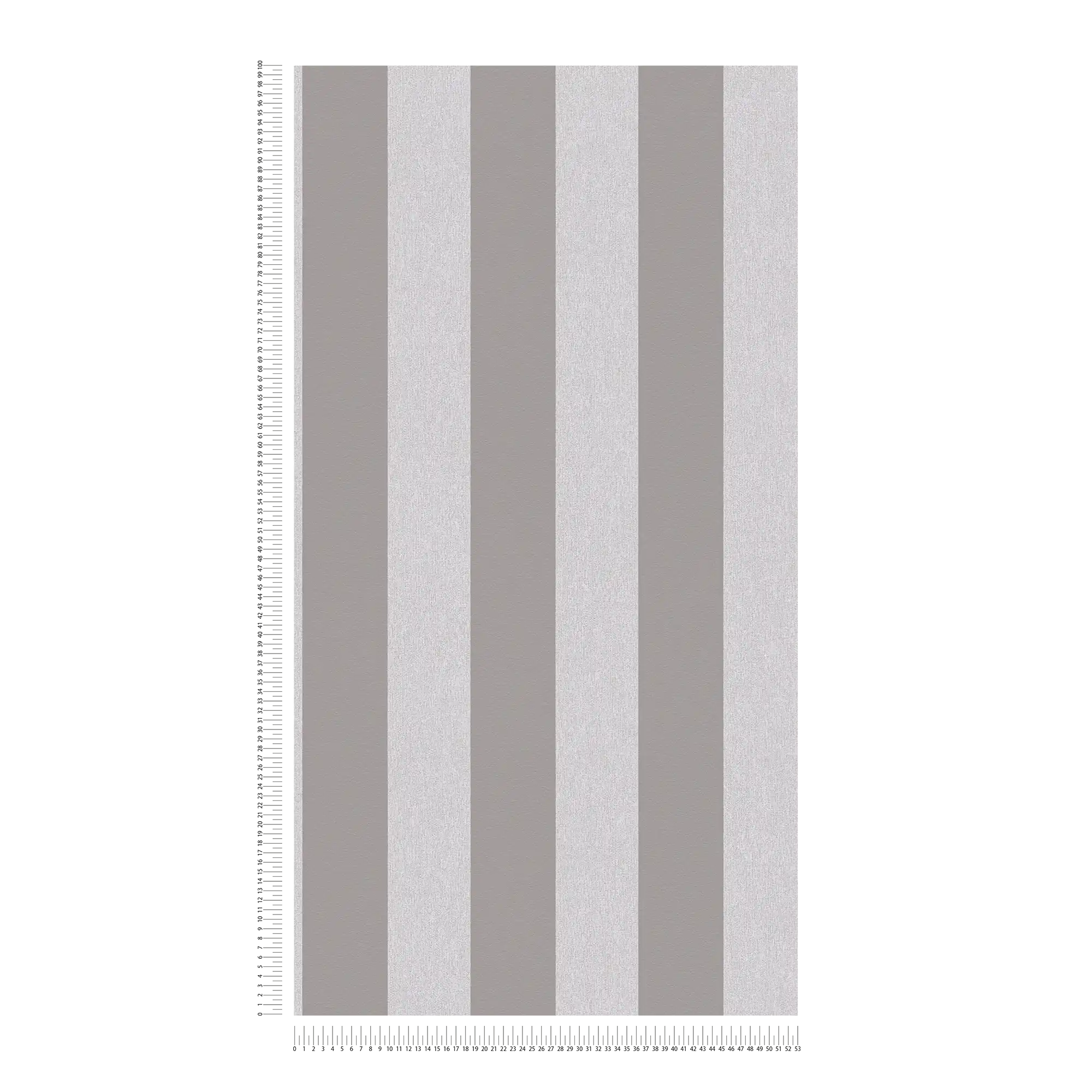             Tapete mit Strukturoptik & Streifen Muster – Grau, Hellgrau
        