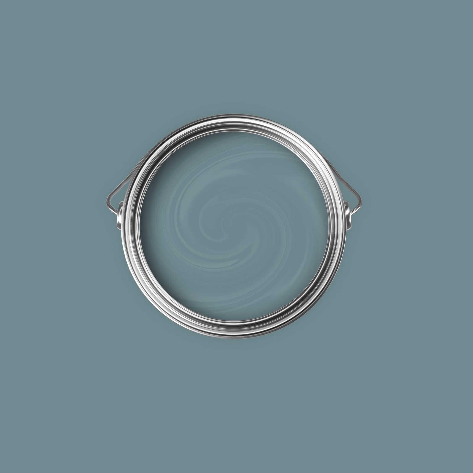             Premium Wandfarbe entspannendes Taubenblau »Balanced Blue« NW311 – 2,5 Liter
        