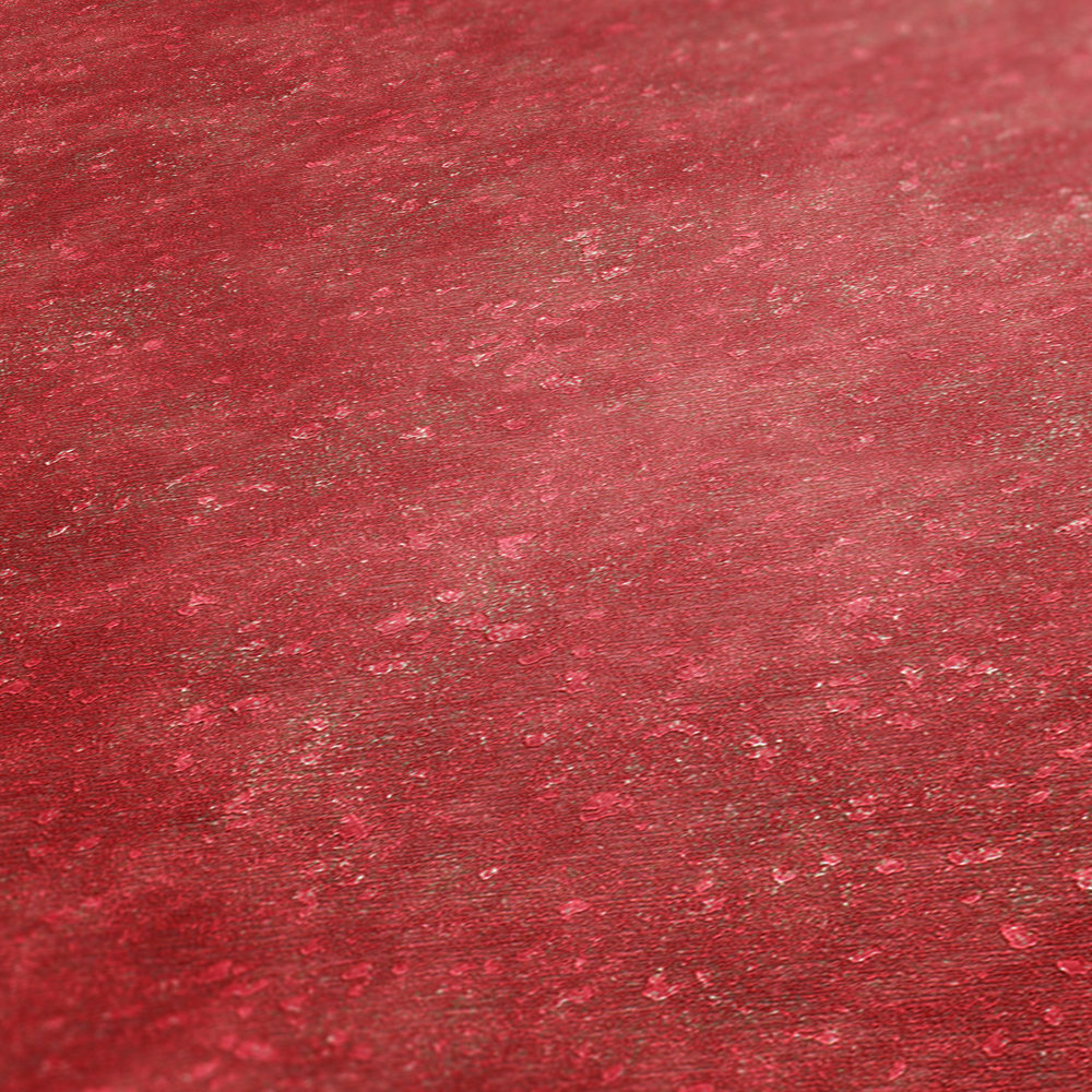             Rote Vliestapete schattiert, seidenmatt mit Textureffekt
        