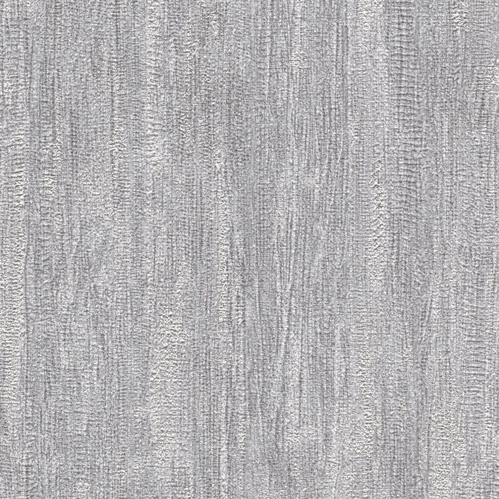             Leicht glänzende Tapete mit Linien Bemusterung – Grau, Silber, Metallic
        