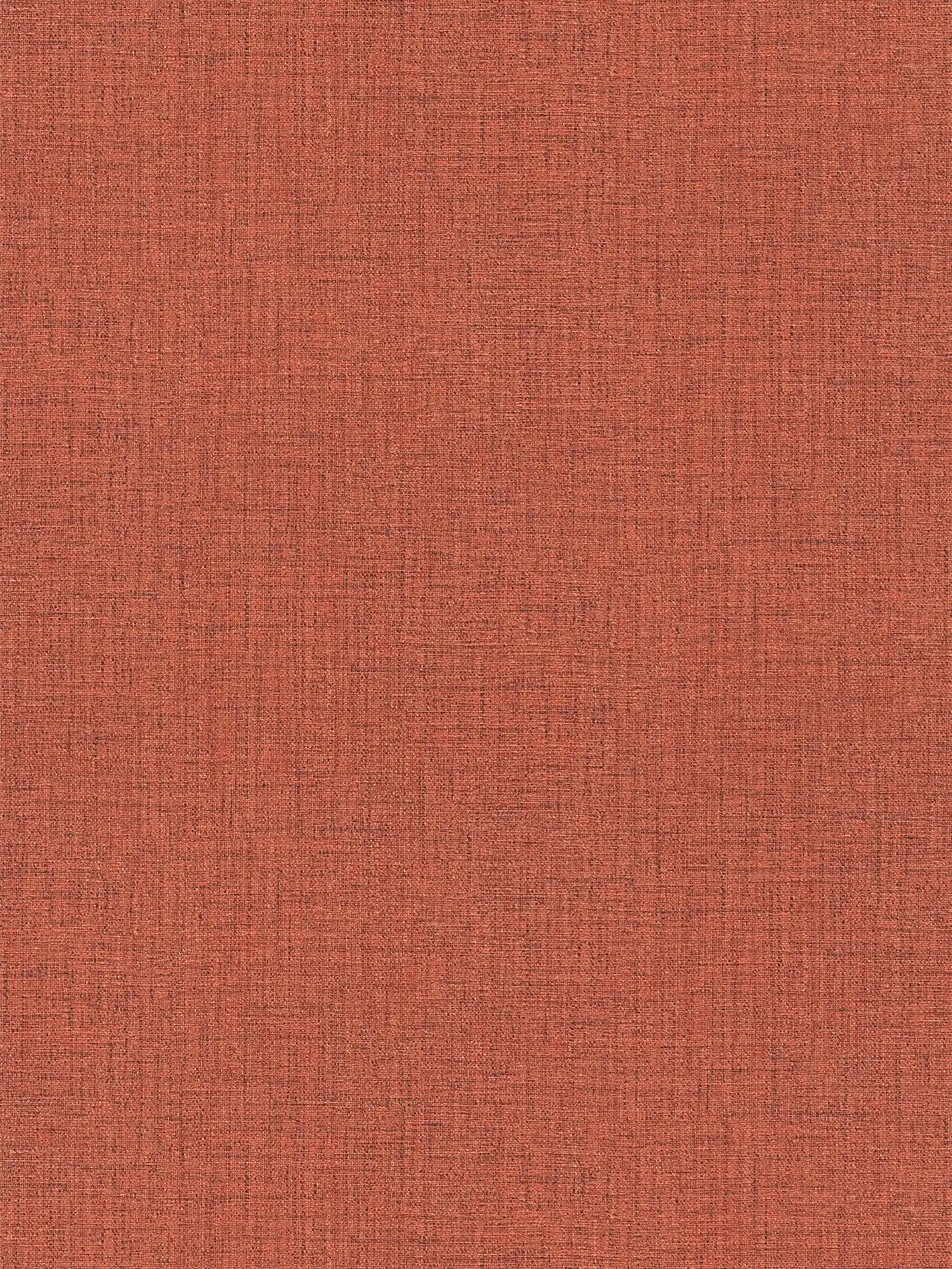 Vliestapete Rot mit Textiloptik & Strukturdesign
