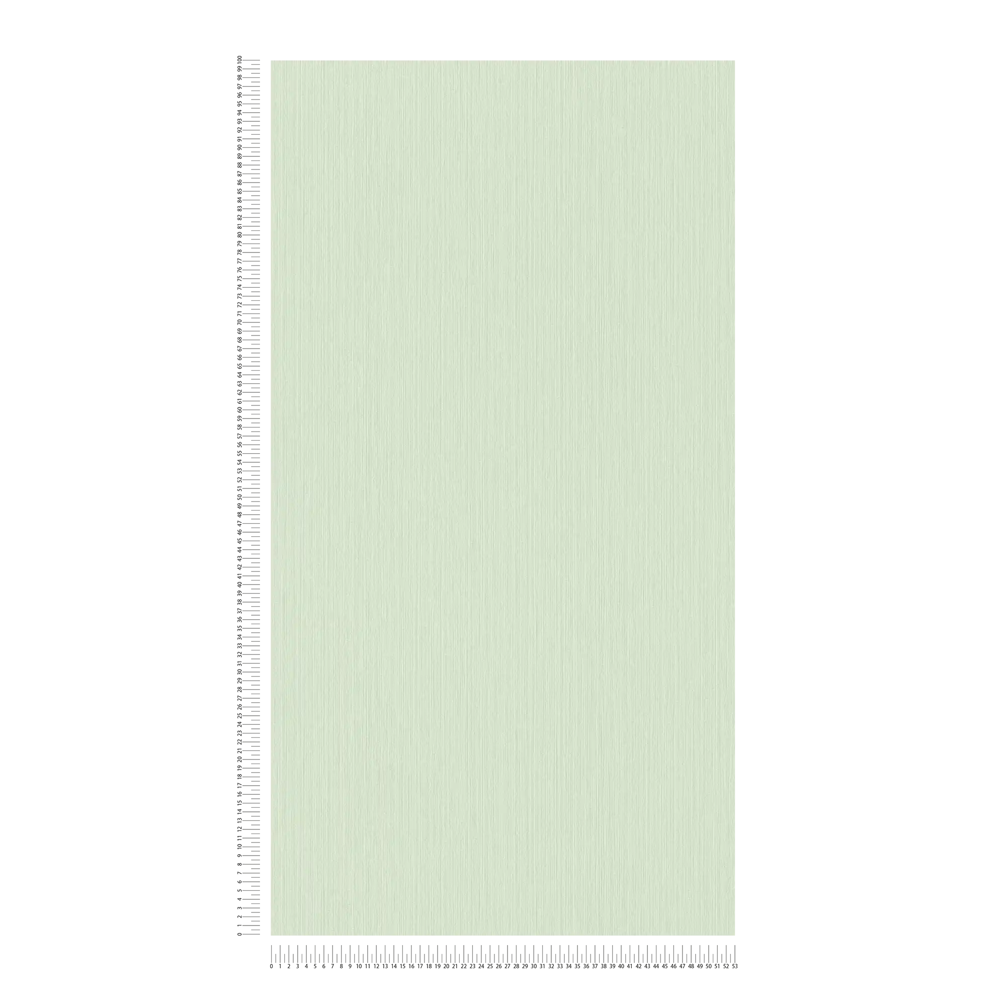             Einfarbige Tapete Hellgrün mit meliertem Textileffekt von MICHALSKY
        