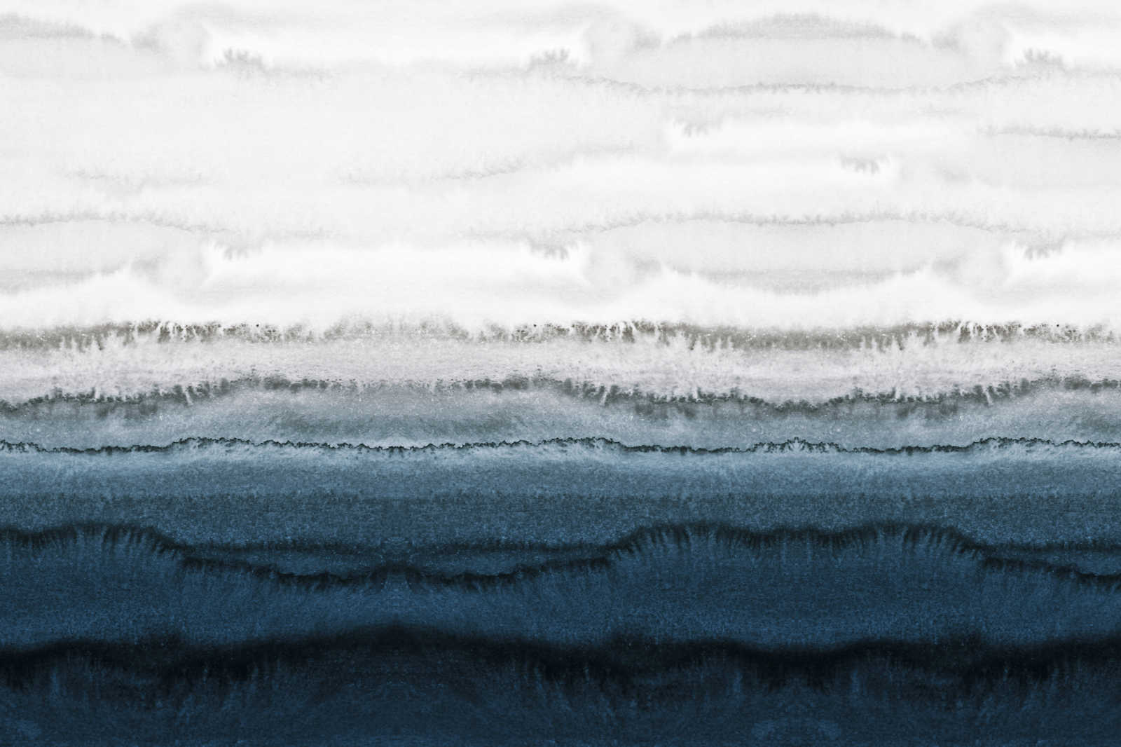             Leinwandbild Gezeiten im minimalistischen Aquarell Stil – 1,20 m x 0,80 m
        