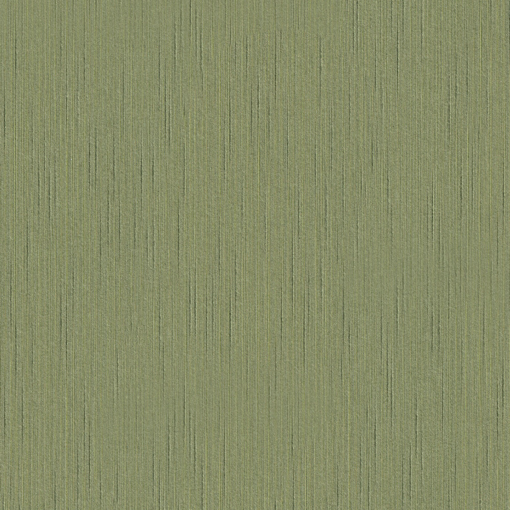             Dunkelgrüne Vliestapete mit melierter Struktur – Grün
        