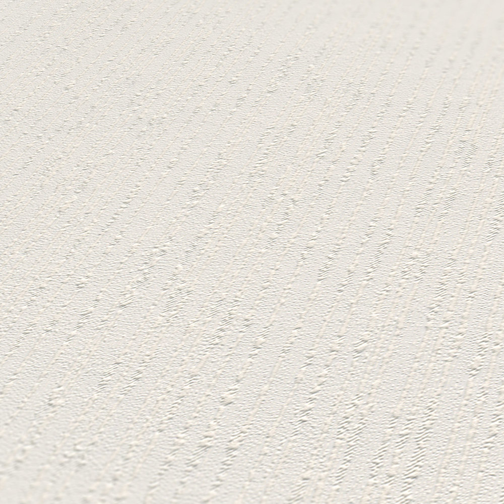            Vliestapete einfarbig mit Strukturprägung – Weiß
        