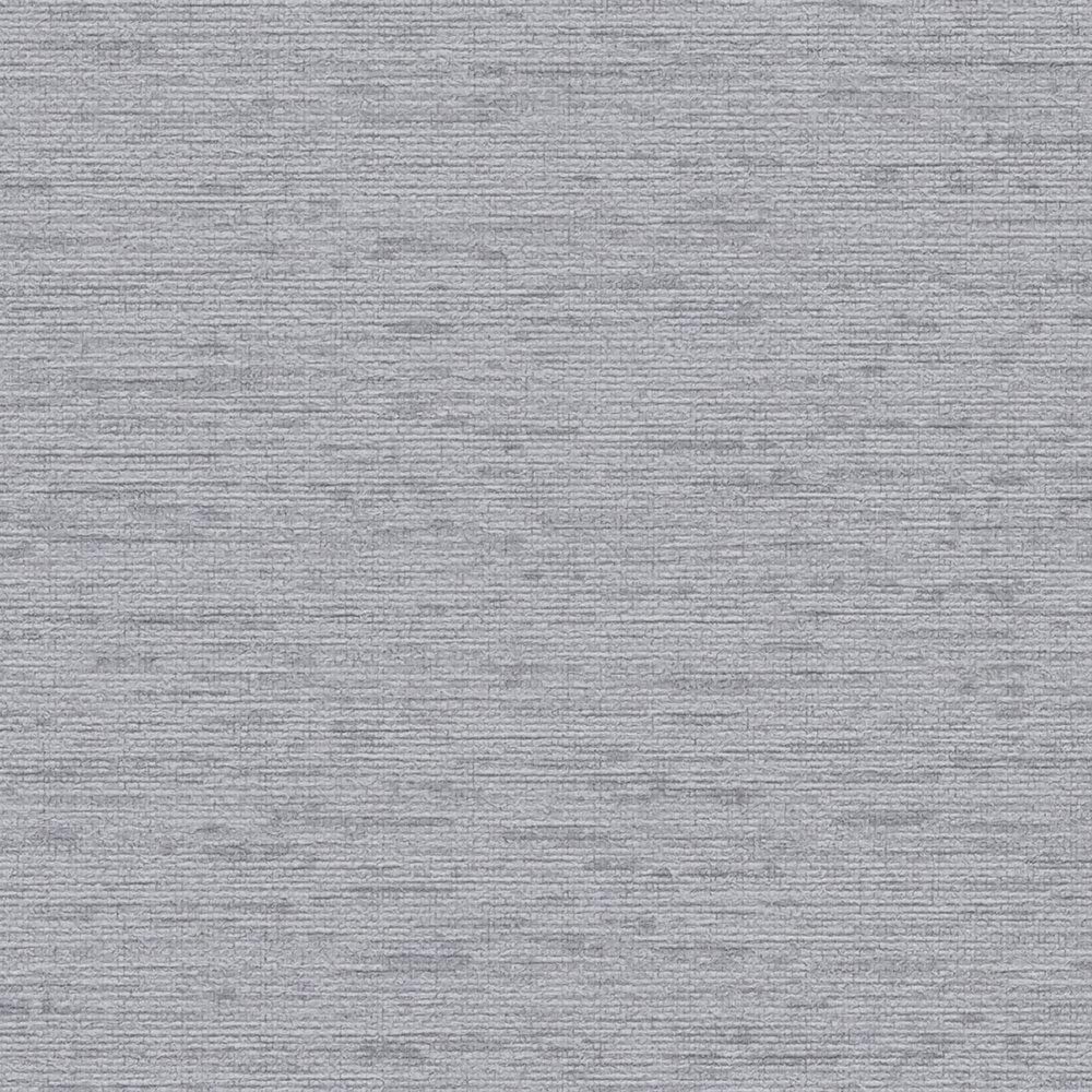             Tapete einfarbig in Gewebestruktur, matt – Grau
        