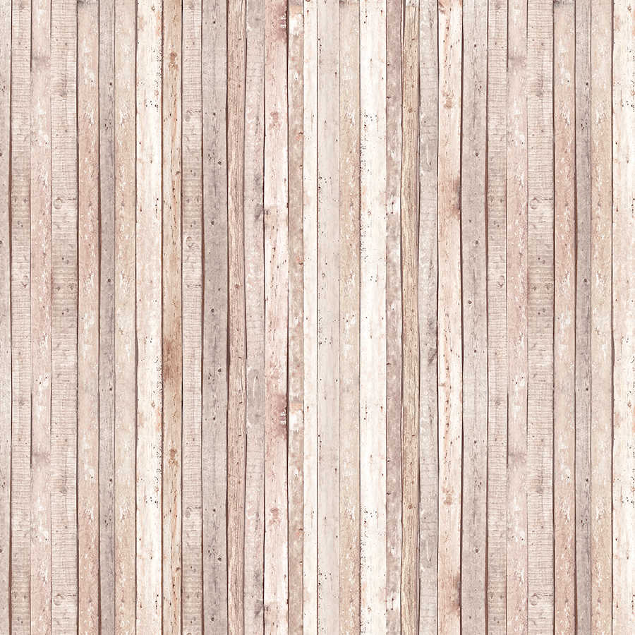 Fototapete Wand aus Holzbrettern – Perlmutt Glattvlies
